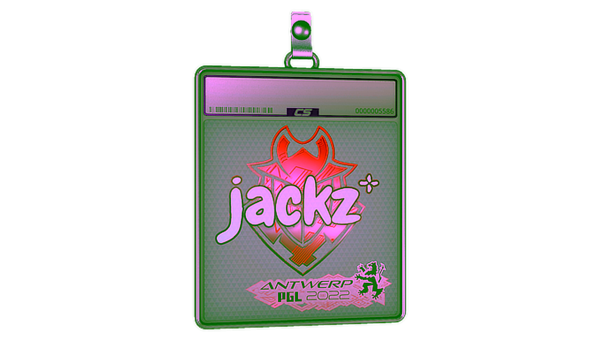 Affichage pour Sticker Slab | JaCkz (Holo) | Antwerp 2022