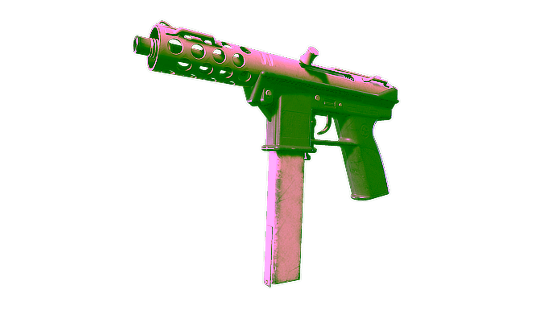 Display for Souvenir Tec-9 | Raw Ceramic (Field-Tested)