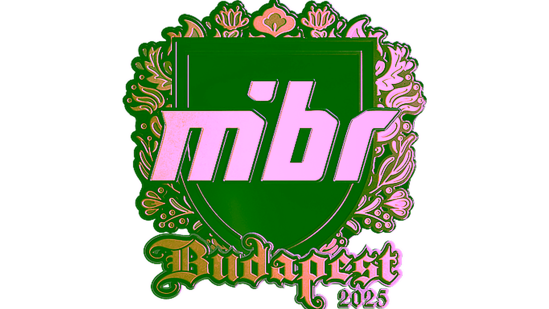 Display for Sticker | MIBR (Gold) | Budapest 2025
