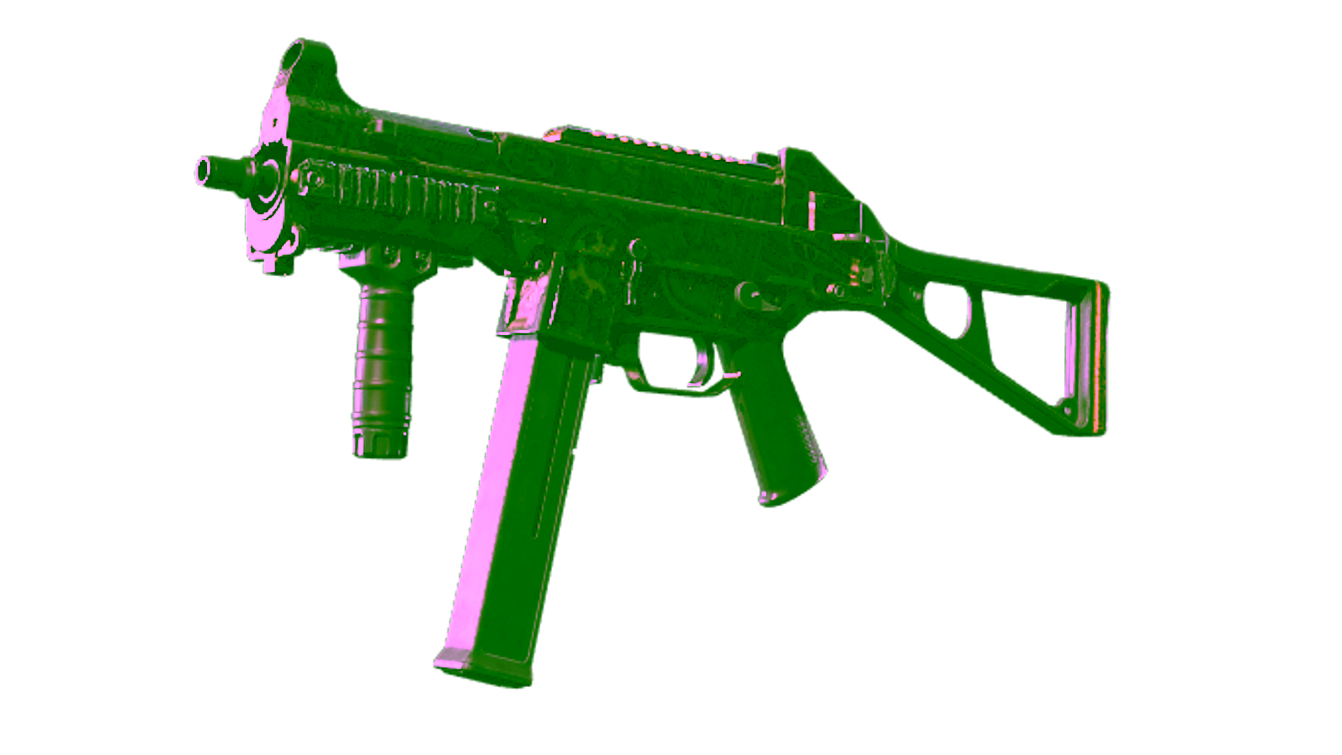 Display for Souvenir UMP-45 | Mechanism (Battle-Scarred)