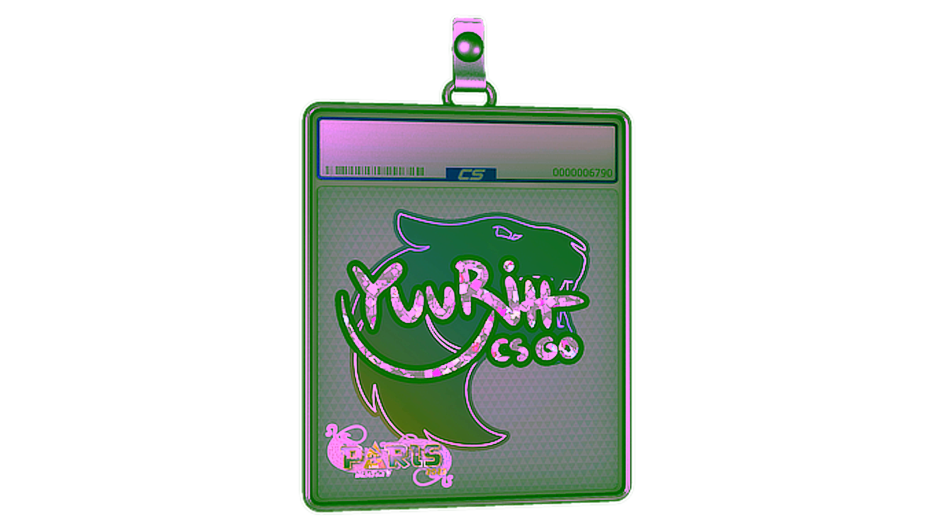 Rodyti Sticker Slab | yuurih (Glitter) | Paris 2023