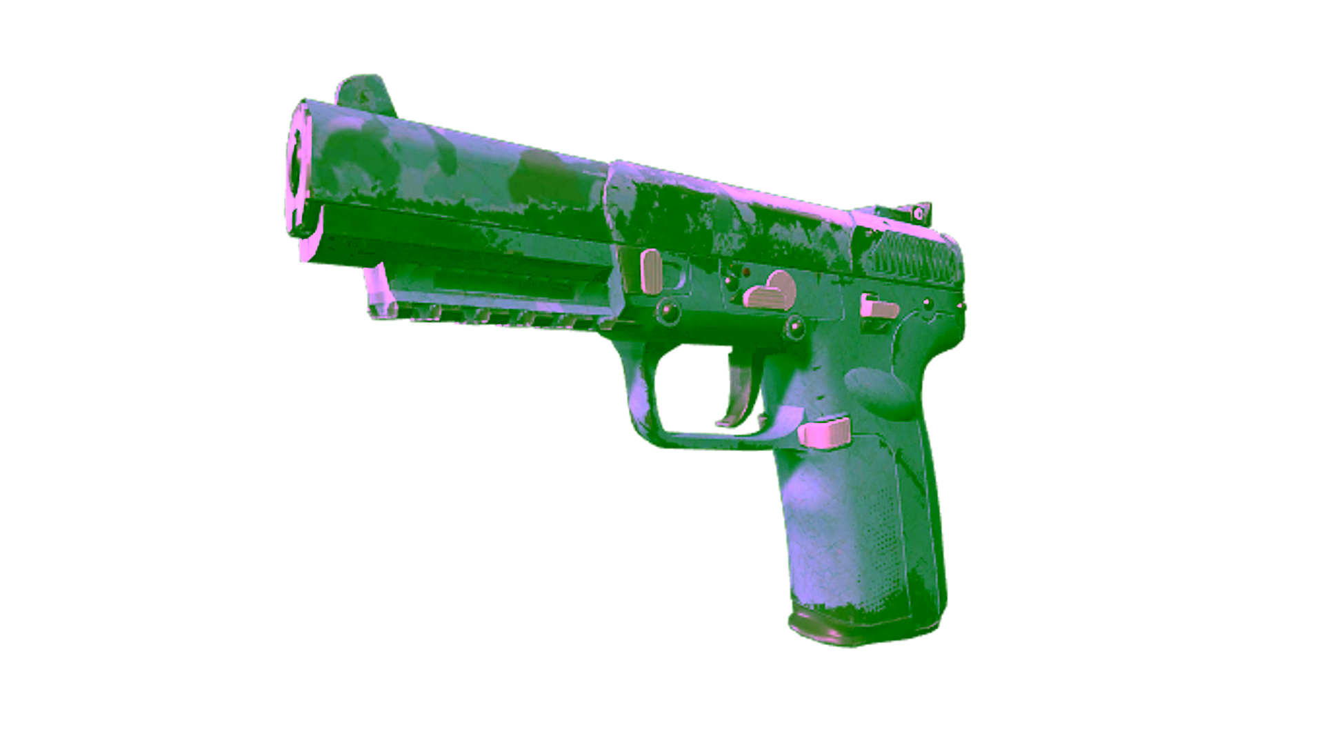 Display for Souvenir Five-SeveN | Forest Night (Well-Worn)