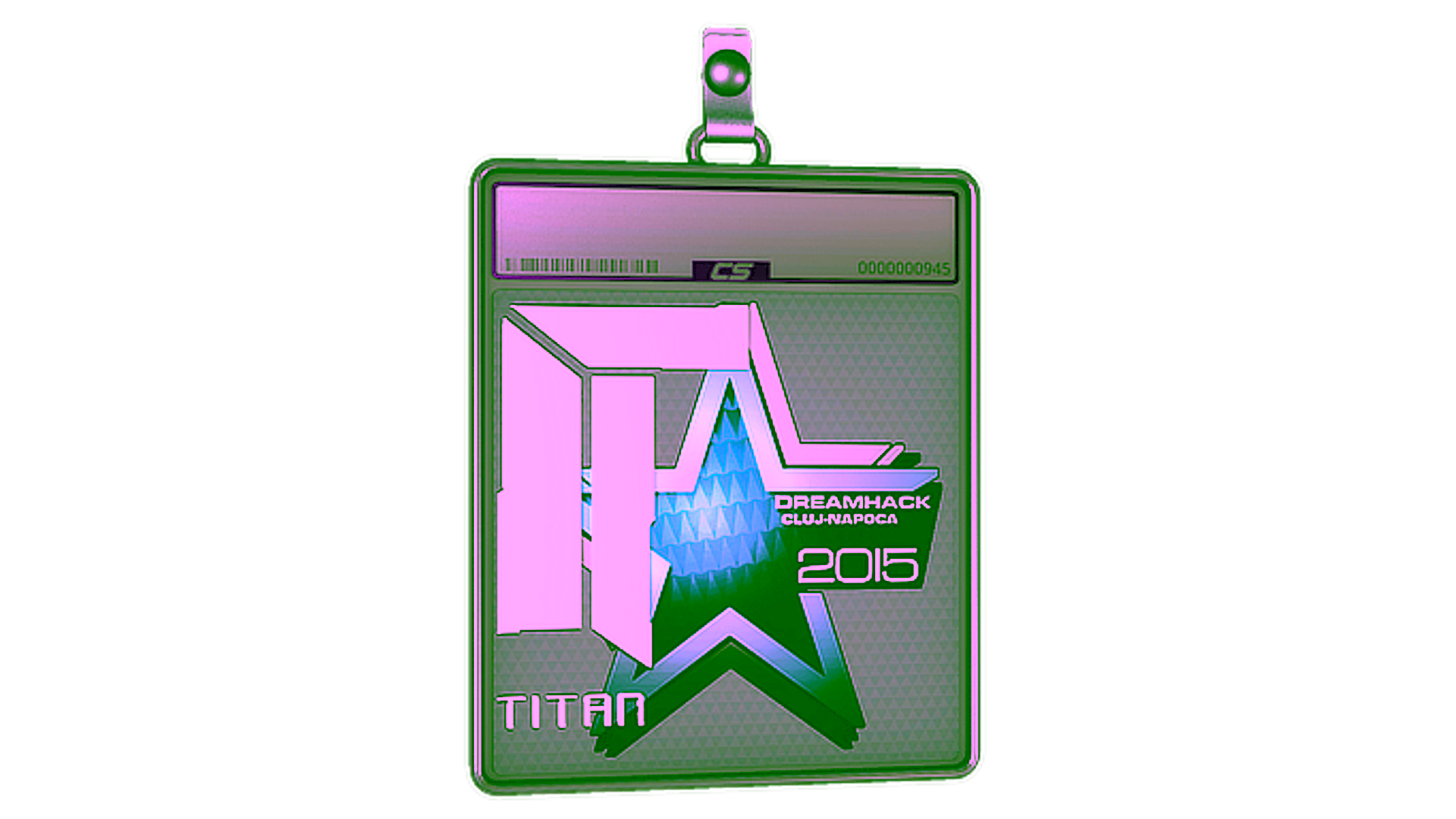 Display for Sticker Slab | Titan (Foil) | Cluj-Napoca 2015