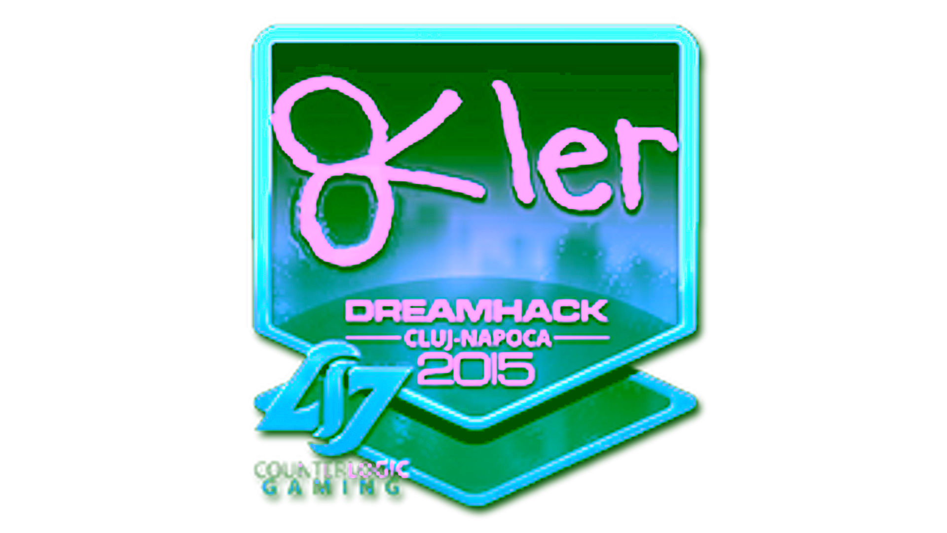 Sticker | reltuC (Foil) | Cluj-Napoca 2015 için görüntü