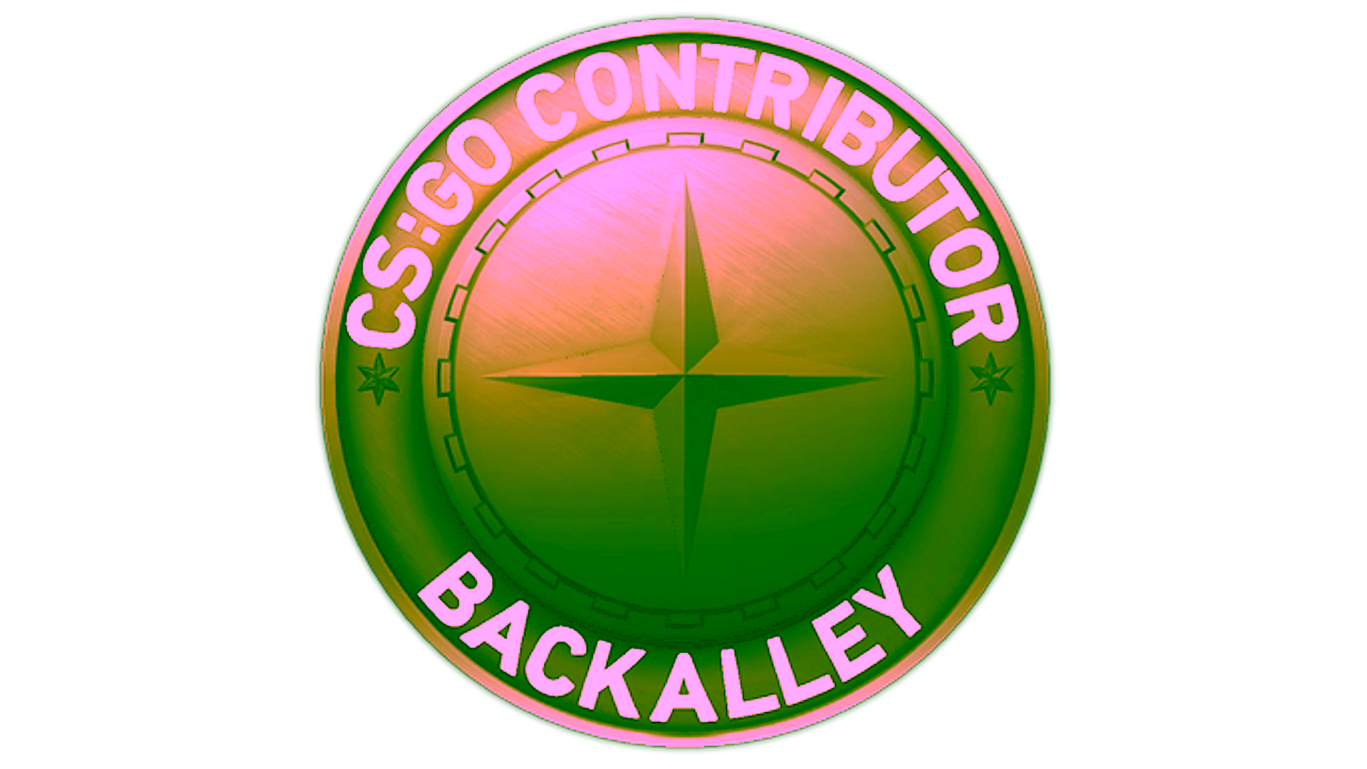 Display for Backalley Map Coin