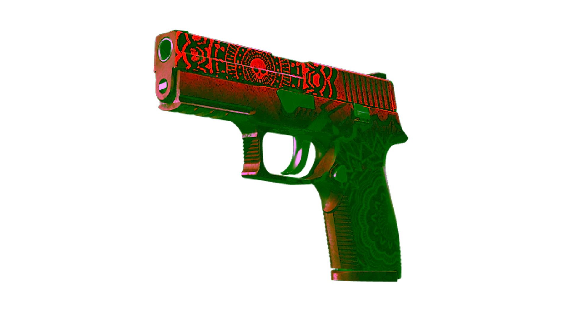 Display for StatTrak™ P250 | Muertos (Battle-Scarred)