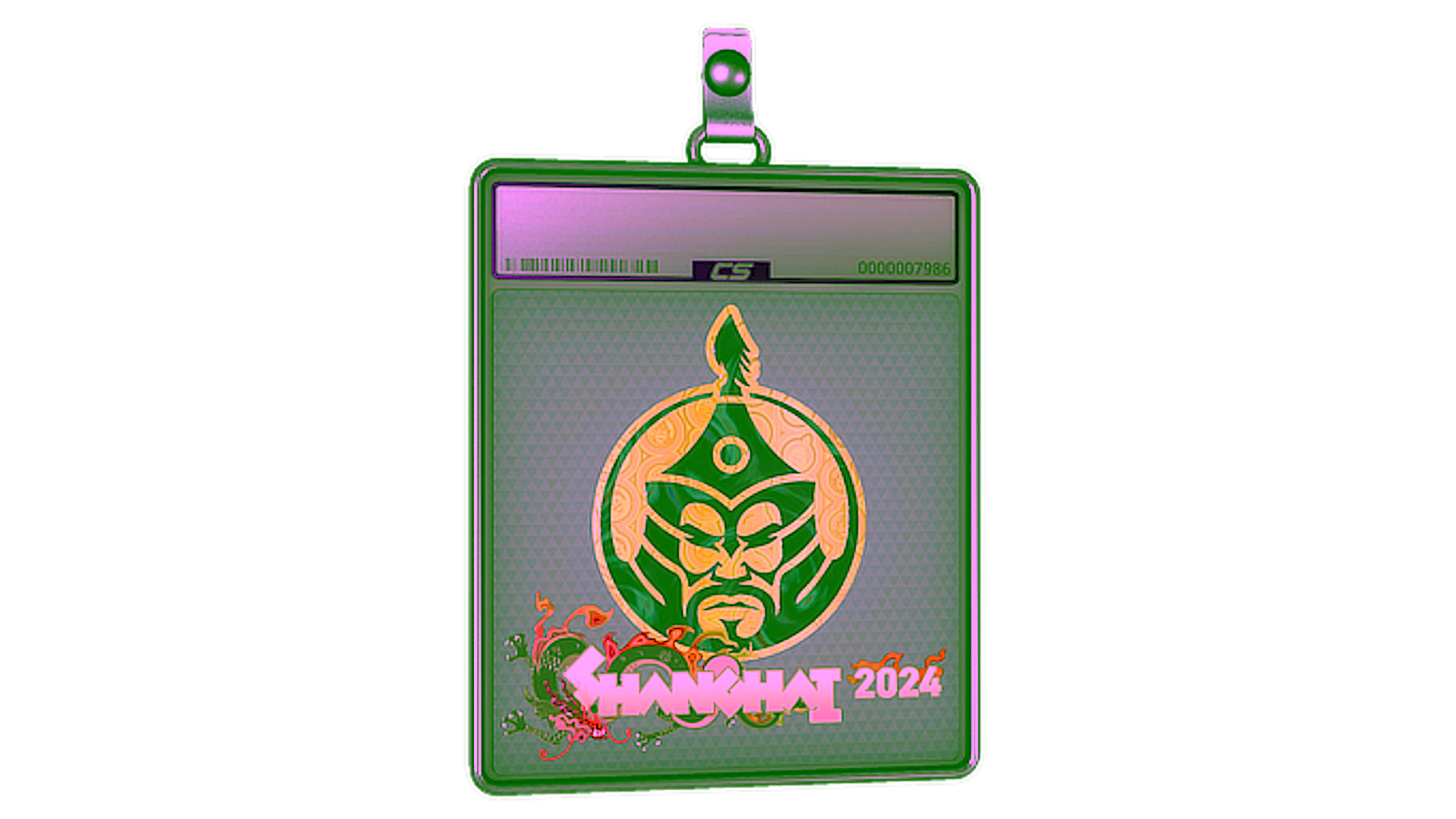 Display for Sticker Slab | The MongolZ (Holo) | Shanghai 2024