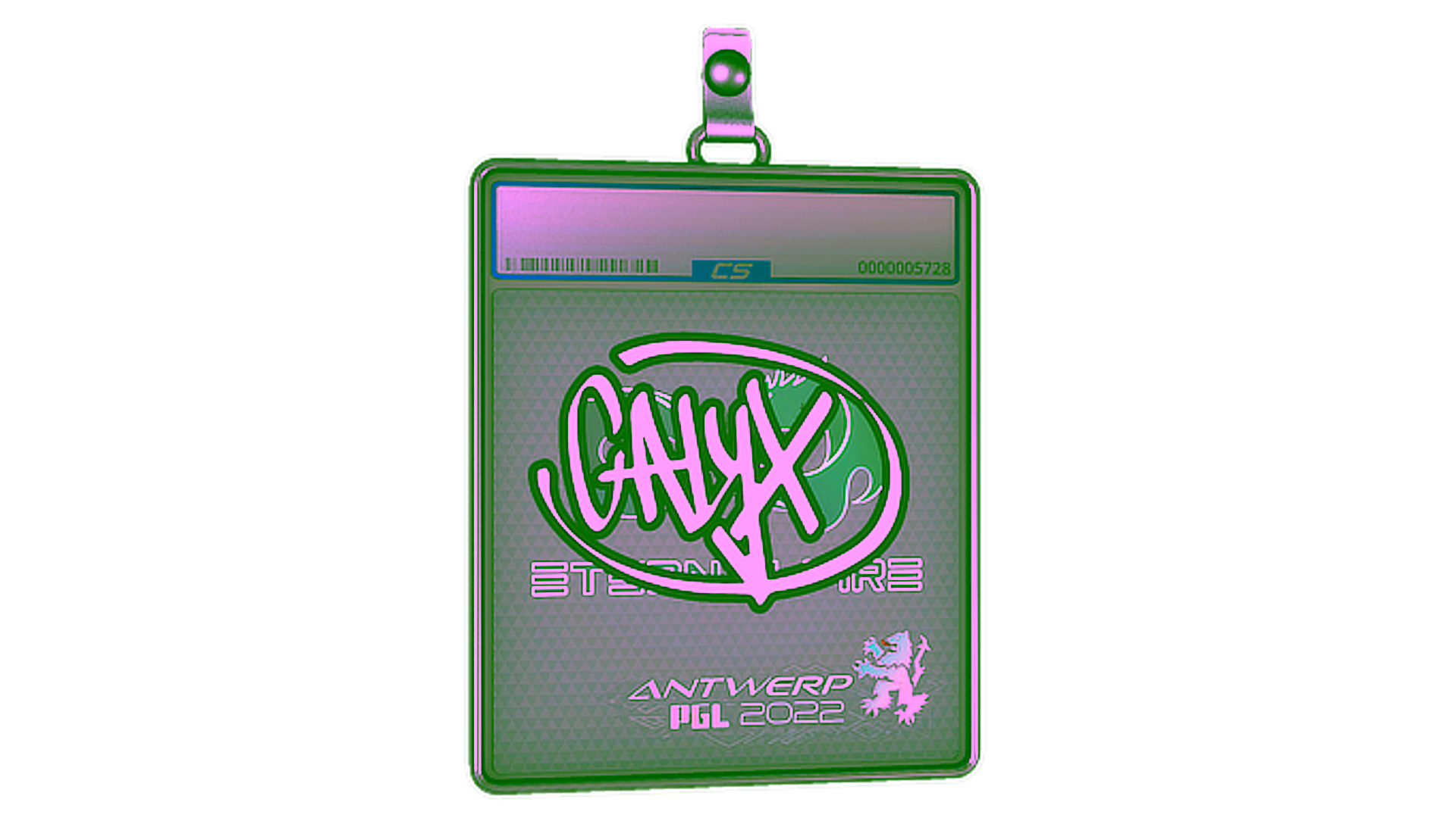 Exibição para Sticker Slab | Calyx | Antwerp 2022