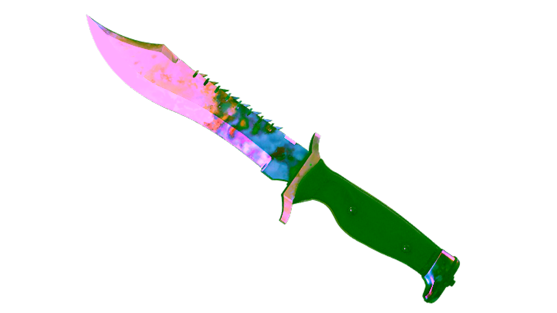 Affichage pour ★ StatTrak™ Bowie Knife | Case Hardened (Factory New)
