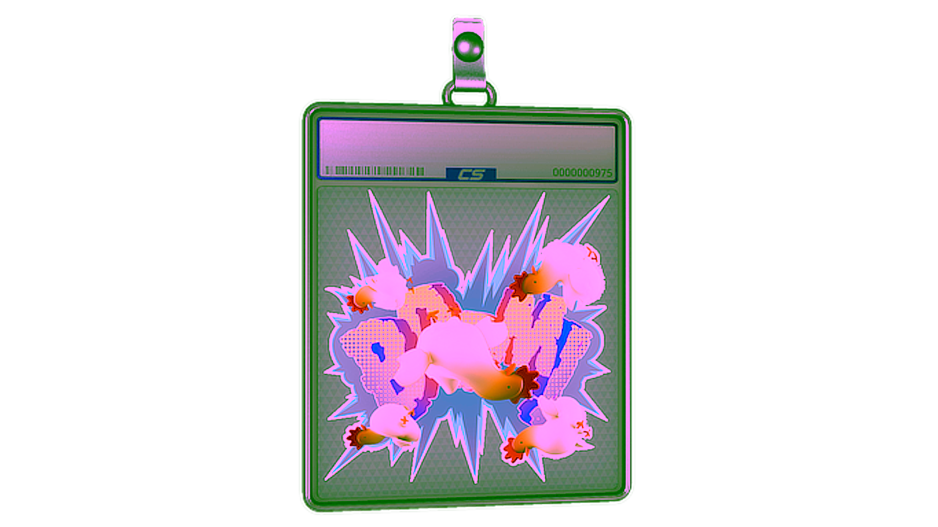 Display for Sticker Slab | Boom (Holo)