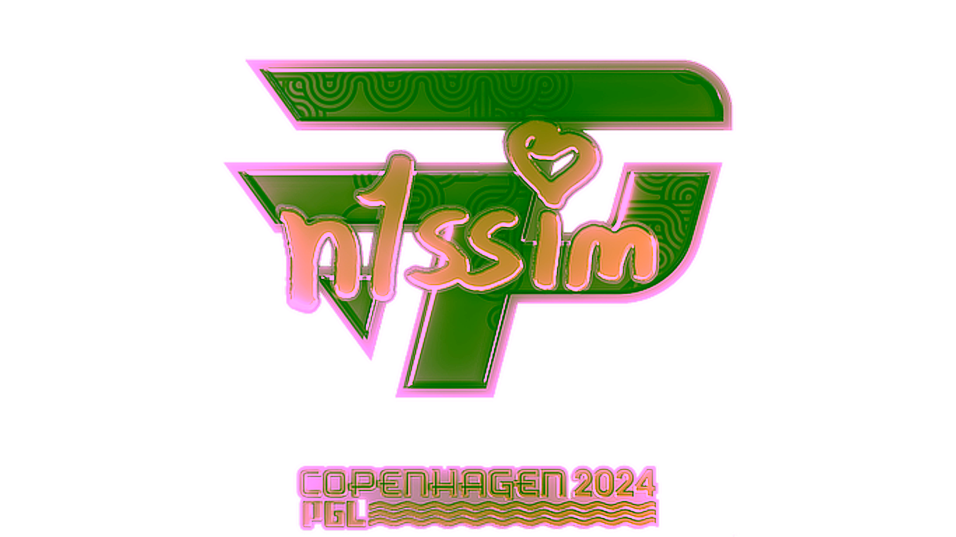 Mostrar para Sticker | n1ssim (Gold) | Copenhagen 2024