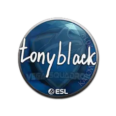 Sticker tonyblack Katowice 2019