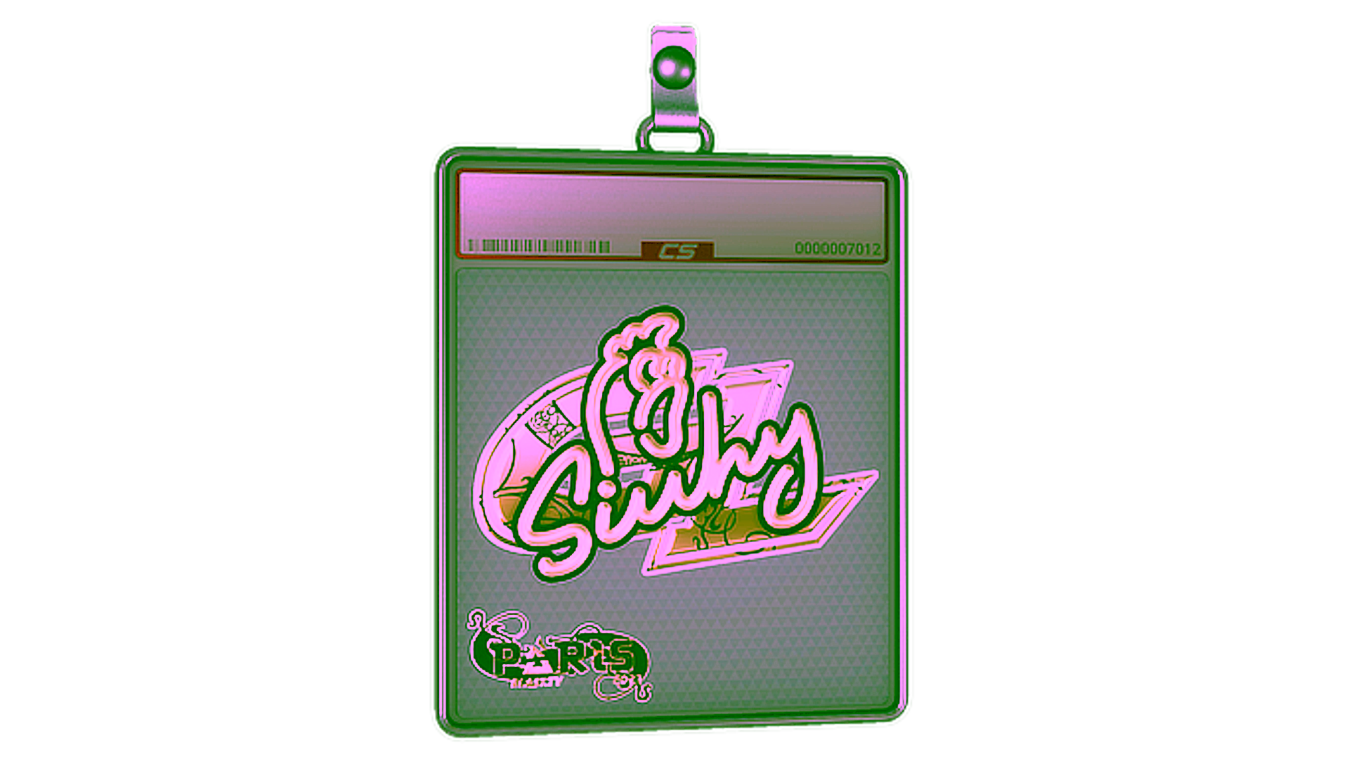 Rodyti Sticker Slab | siuhy (Gold) | Paris 2023