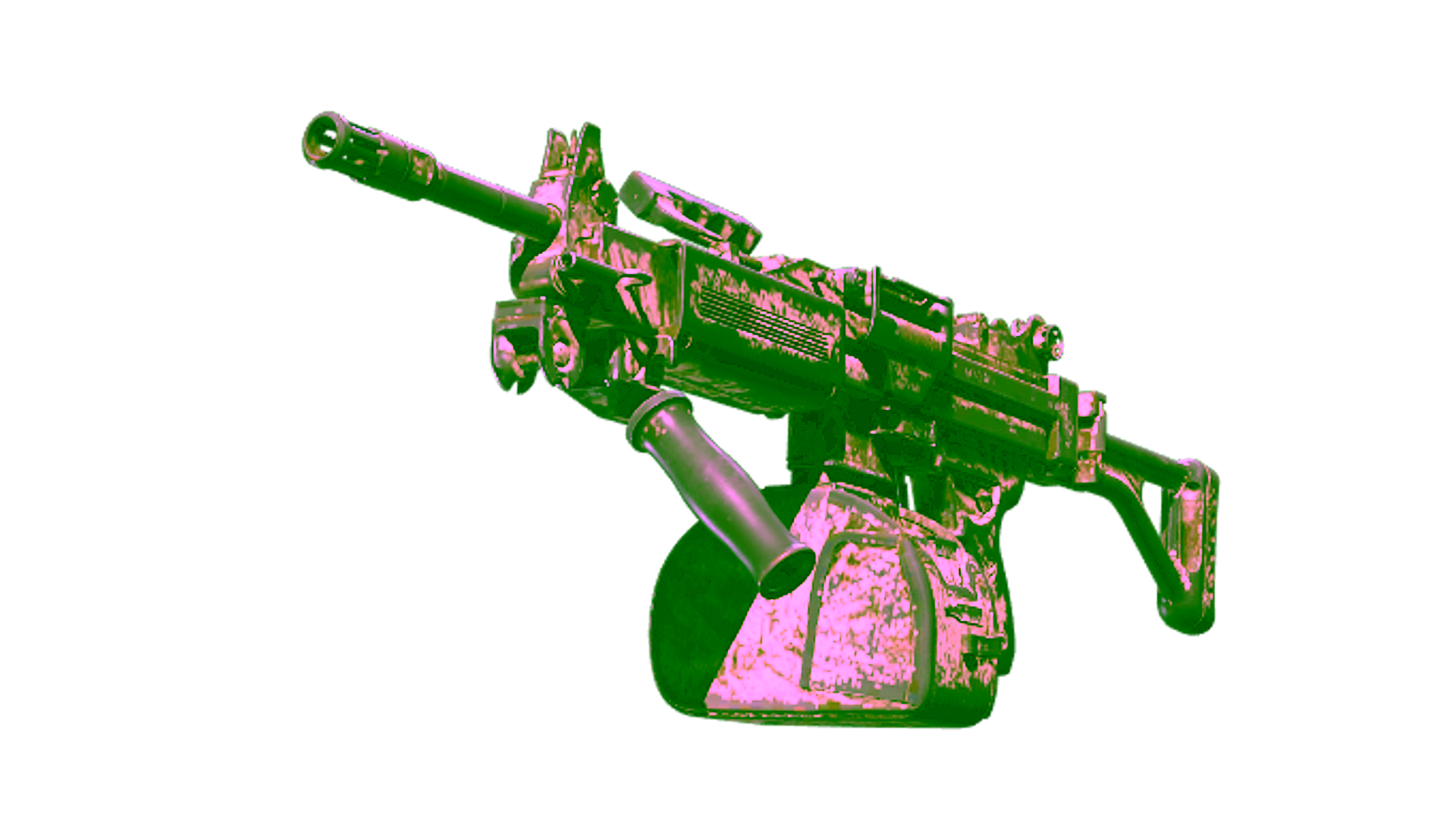 Display for Souvenir Negev | Palm (Battle-Scarred)