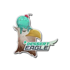 Sticker Dessert Eagle