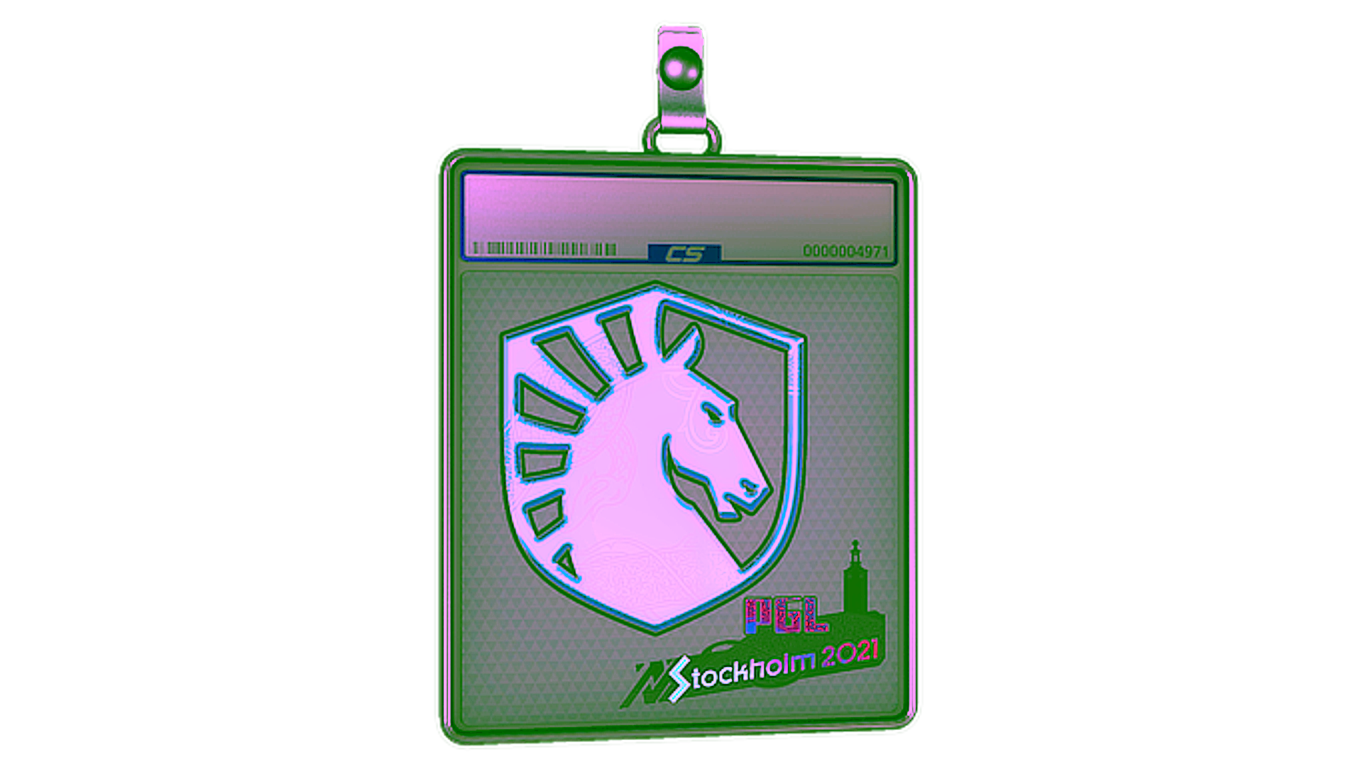 Display for Sticker Slab | Team Liquid (Holo) | Stockholm 2021