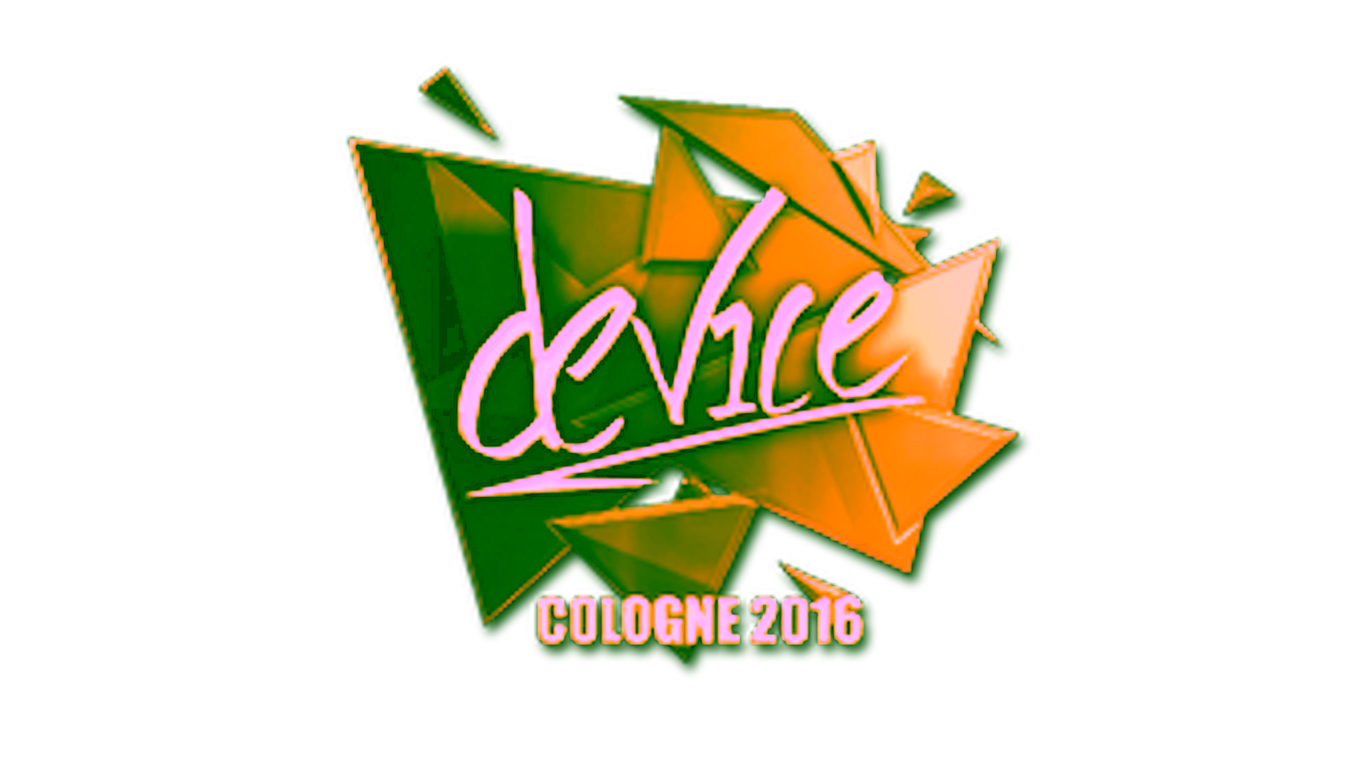 Display for Sticker | device (Gold) | Cologne 2016