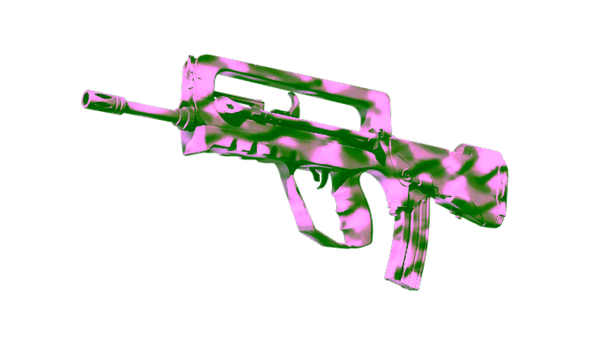 Display for Souvenir FAMAS | Contrast Spray (Factory New)