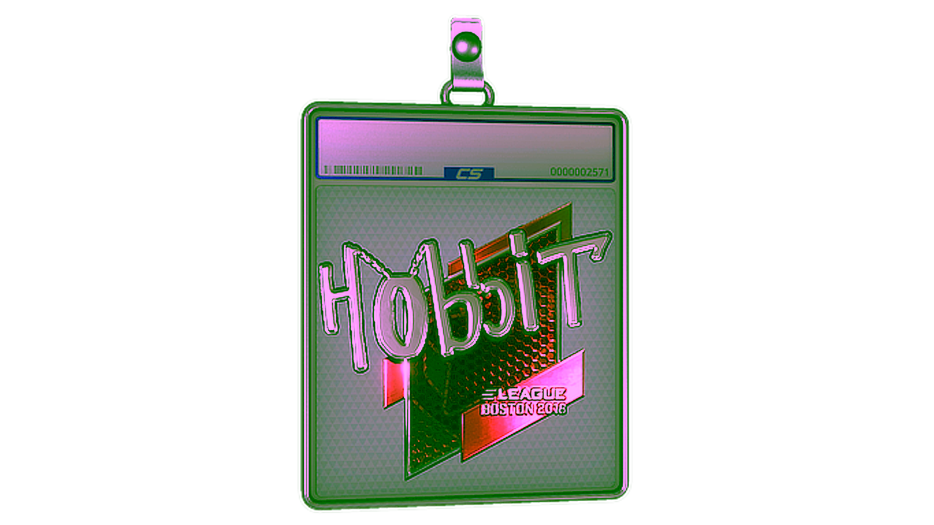 Exibição para Sticker Slab | Hobbit (Foil) | Boston 2018