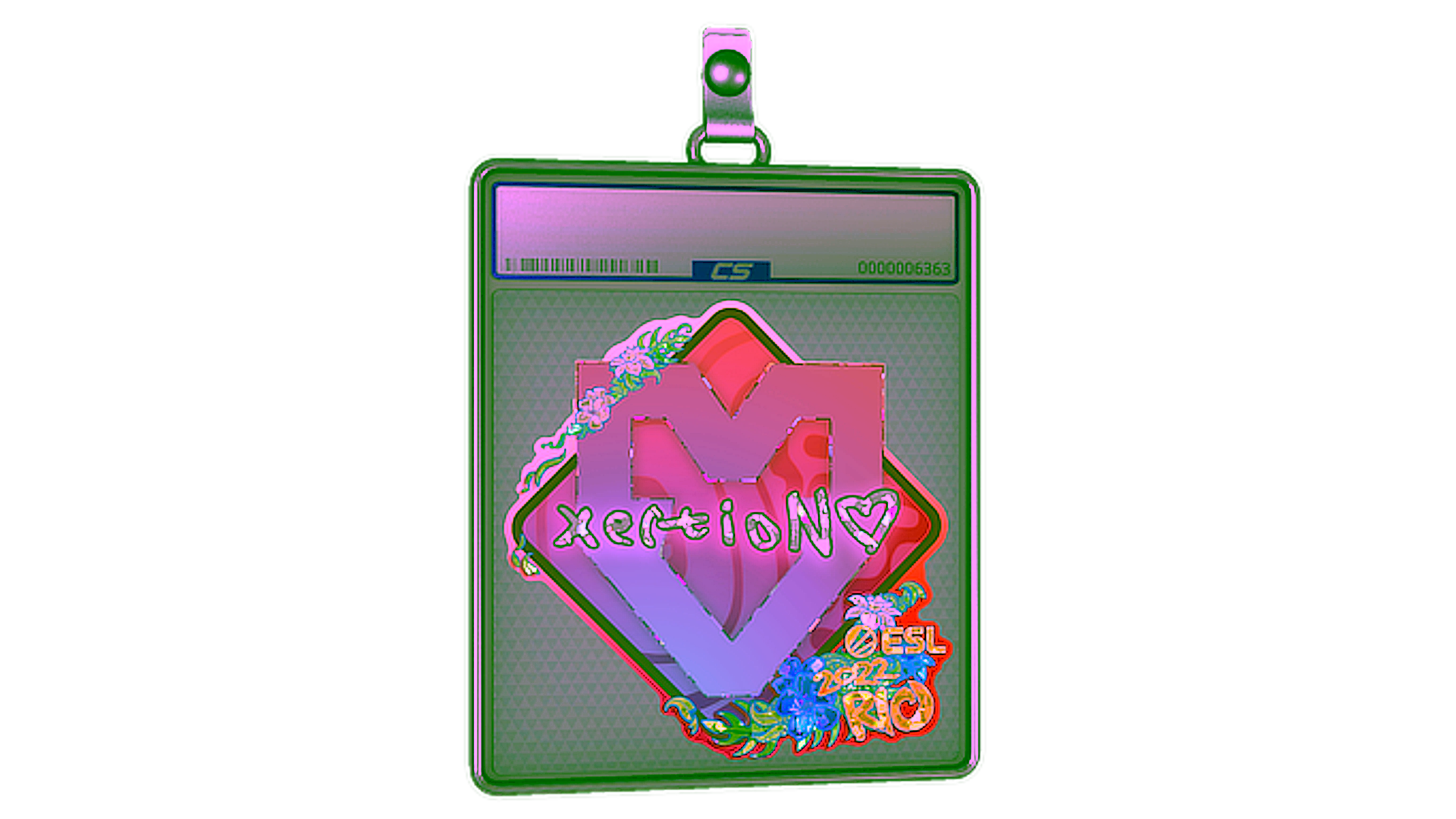 Display for Sticker Slab | xertioN (Glitter) | Rio 2022