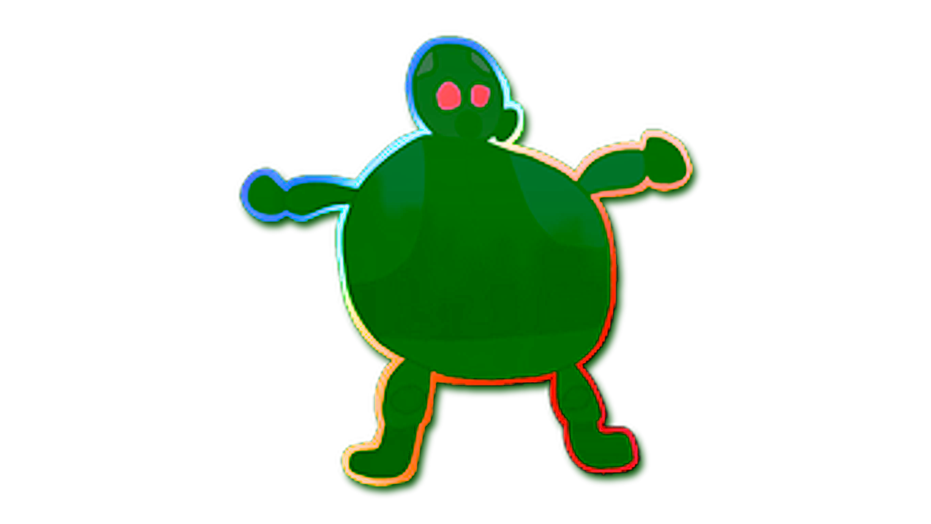 Display for Sticker | Poorly Drawn SAS (Holo)