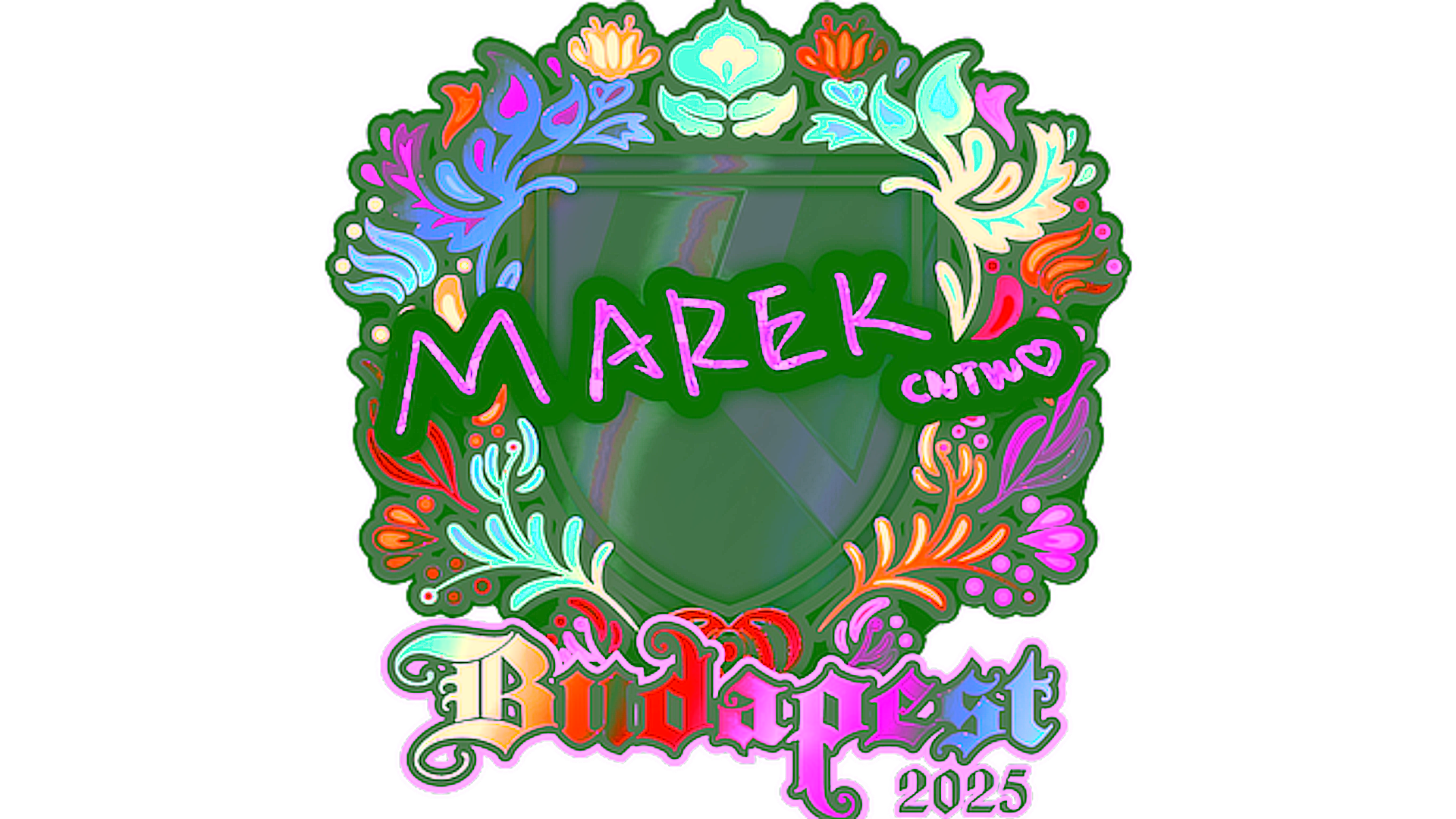 Display for Sticker | Marek (Holo) | Budapest 2025