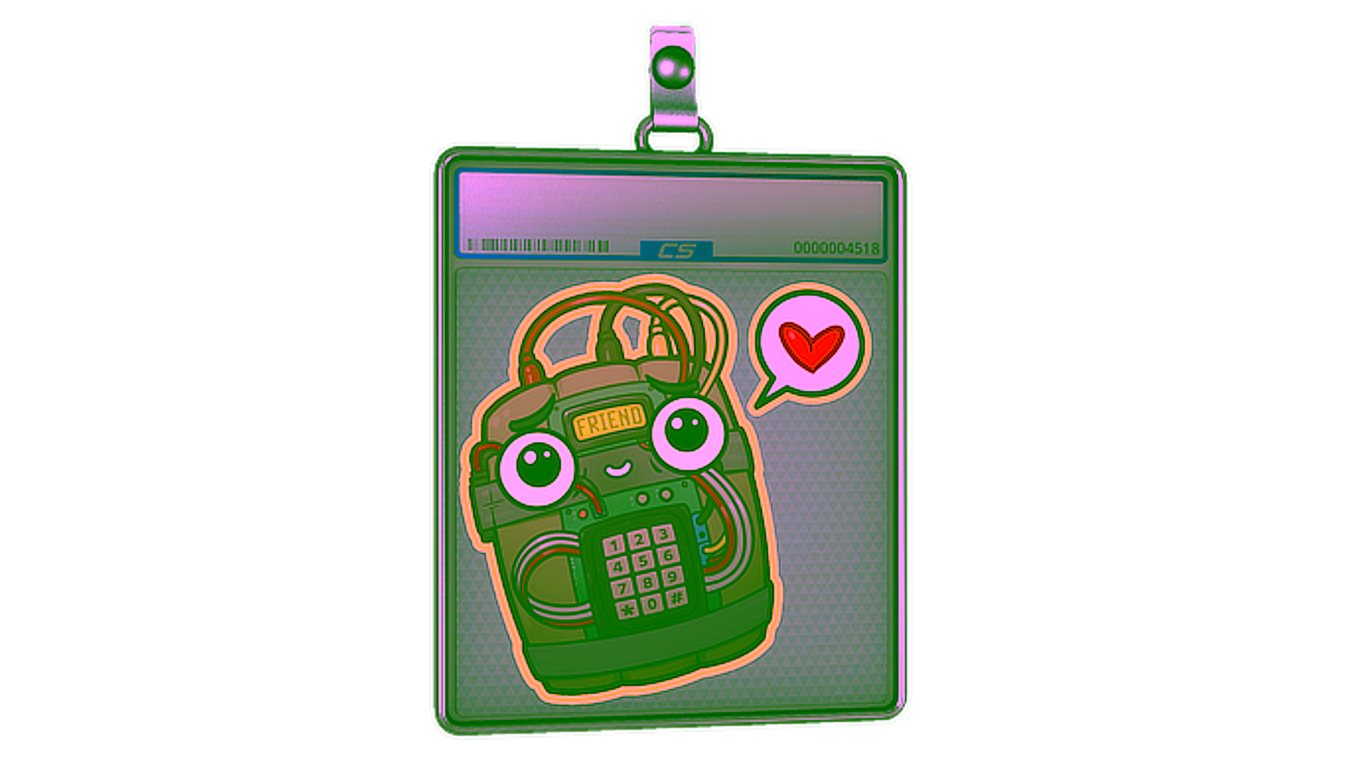 Wyświetl dla Sticker Slab | Friend Code