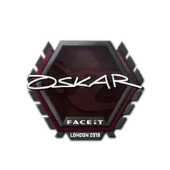 Sticker oskar London 2018