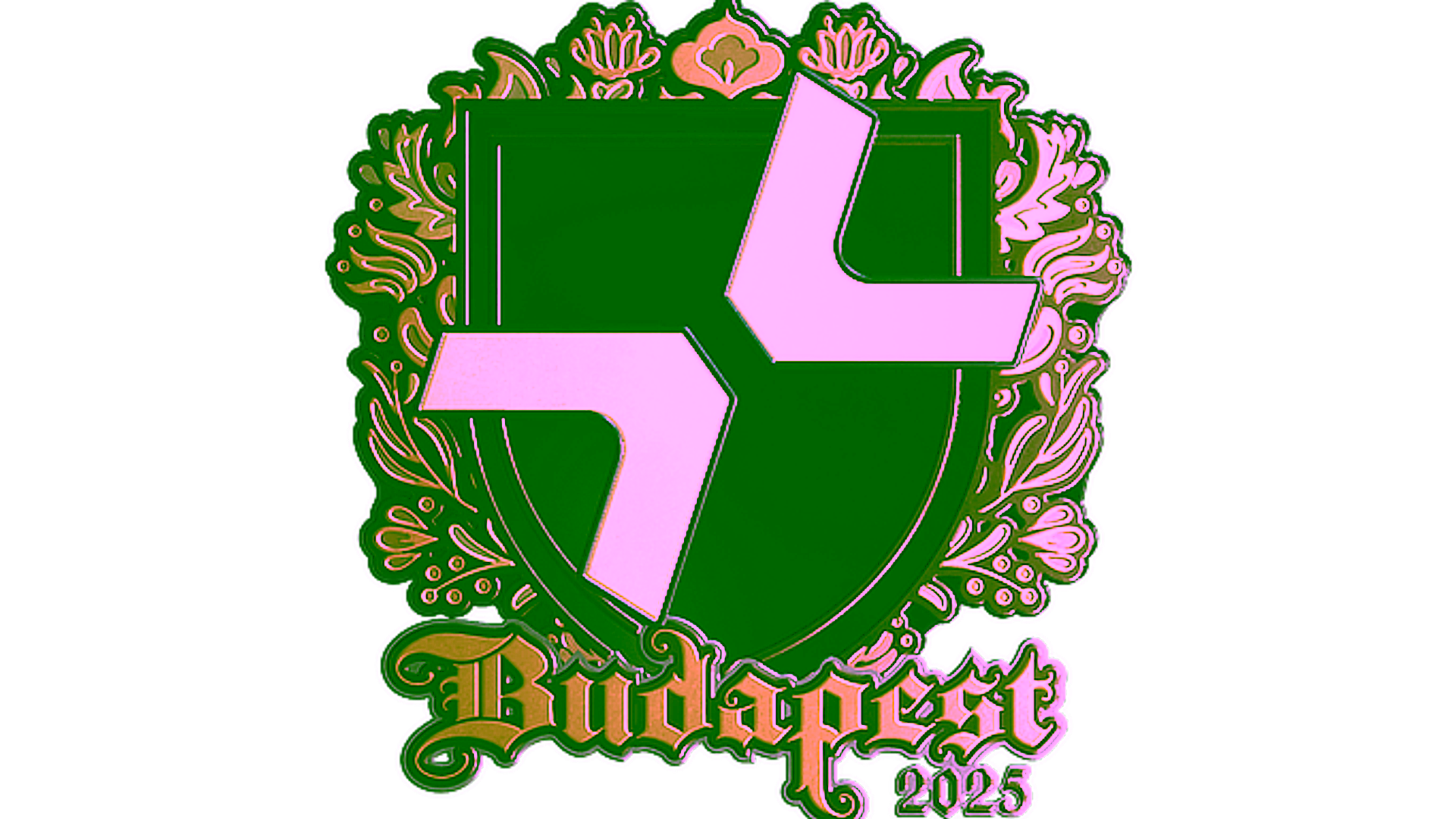 Display for Sticker | PARIVISION (Gold) | Budapest 2025