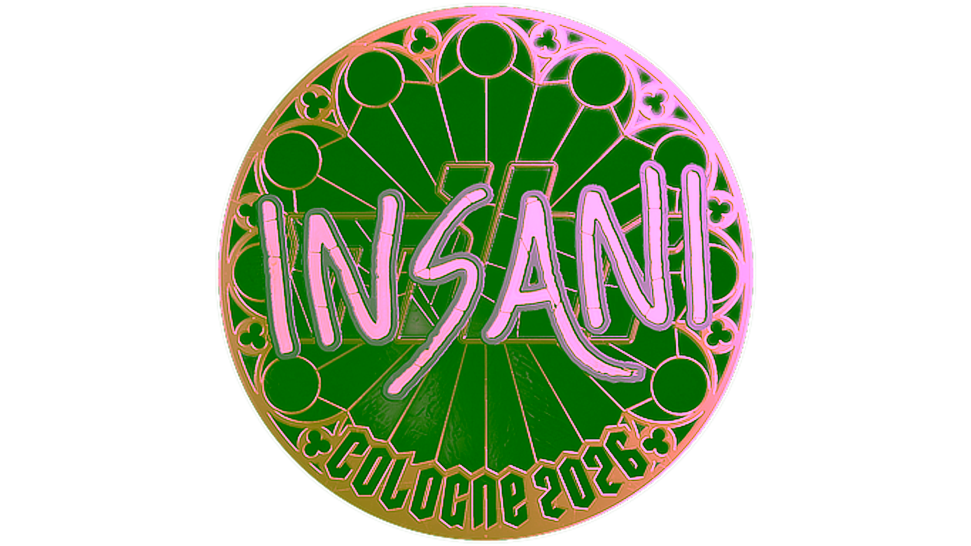 Display for Sticker | insani (Gold) | Cologne 2026