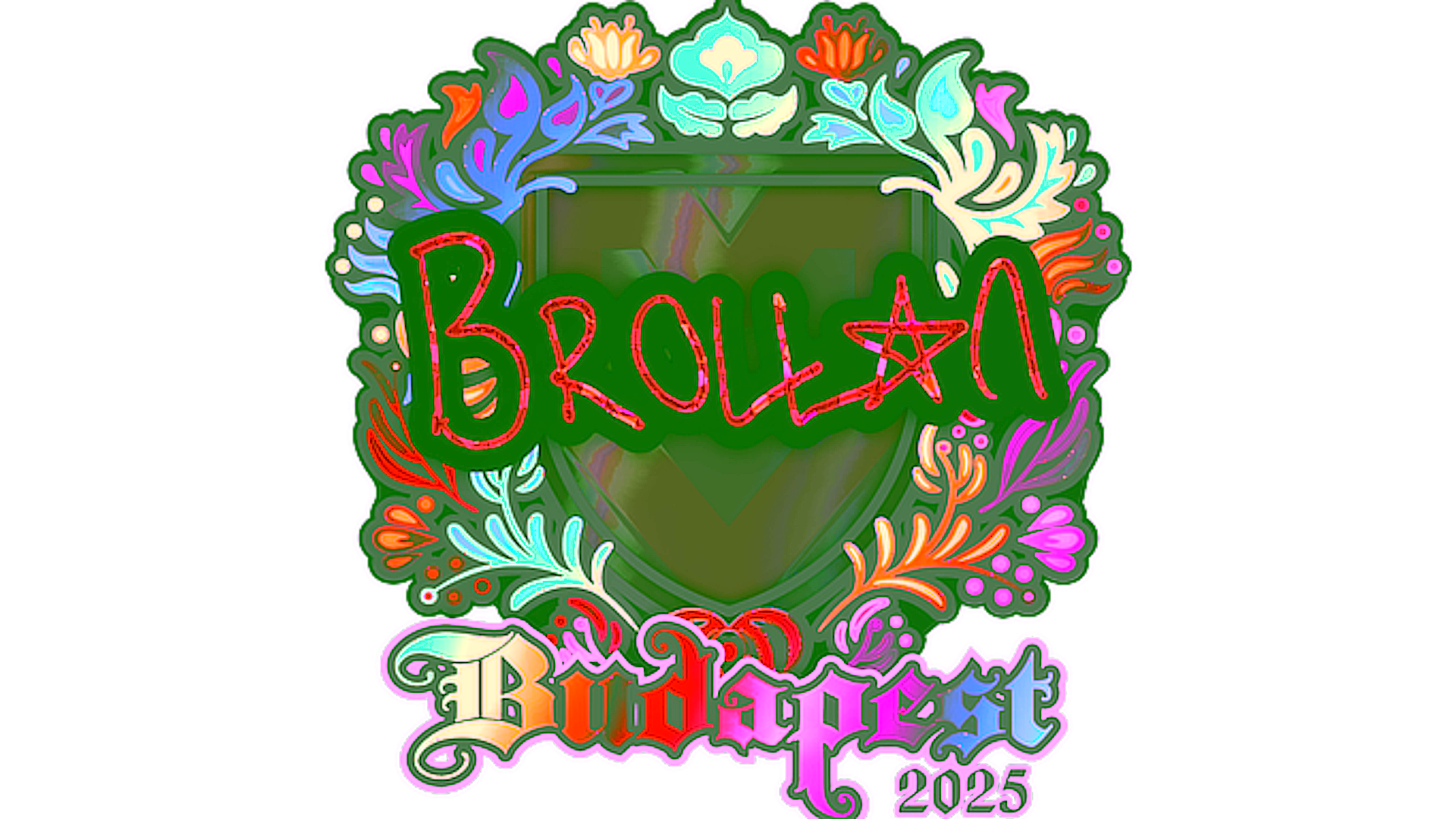 Display for Sticker | Brollan (Holo) | Budapest 2025