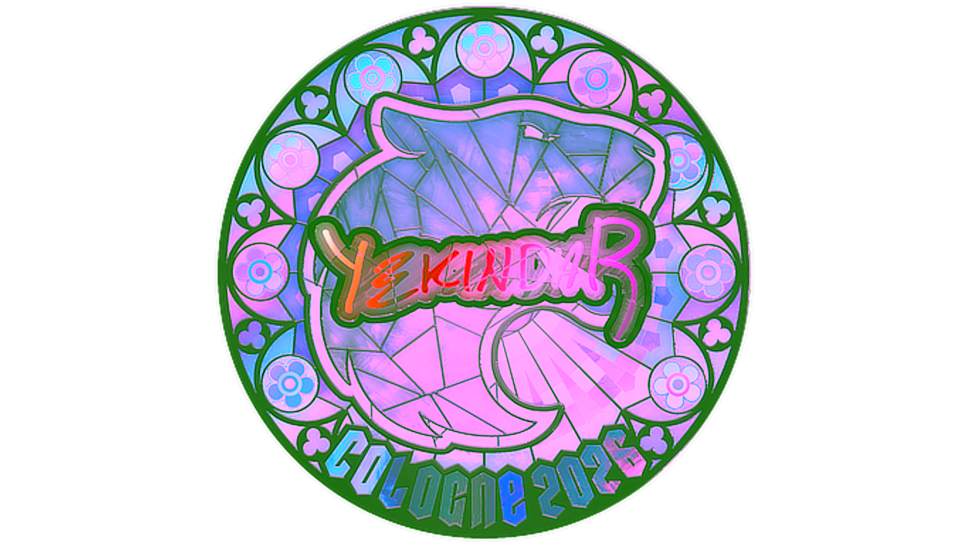 Sticker | YEKINDAR (Holo) | Cologne 2026 için görüntü