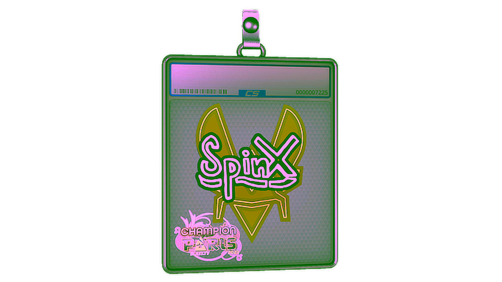 Display for Sticker Slab | Spinx (Champion) | Paris 2023