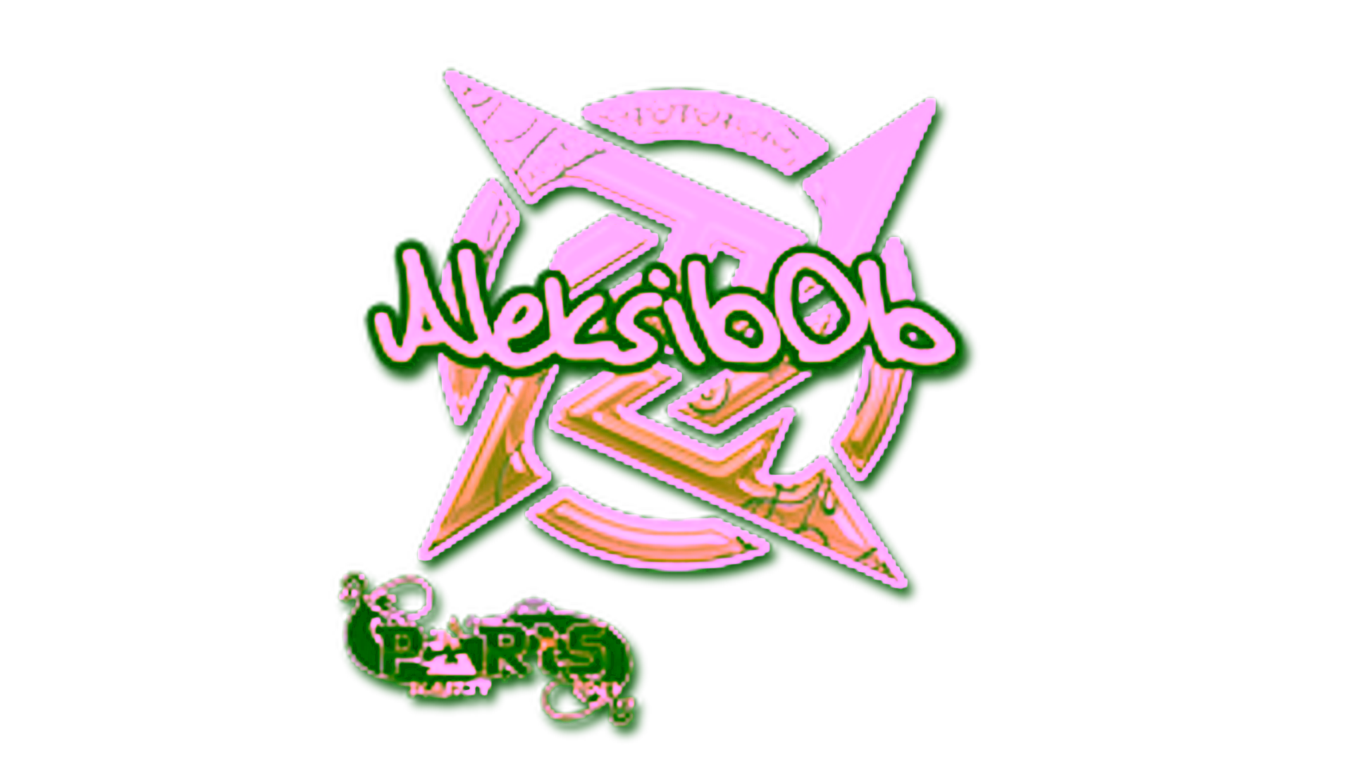 Exibição para Sticker | Aleksib (Gold) | Paris 2023