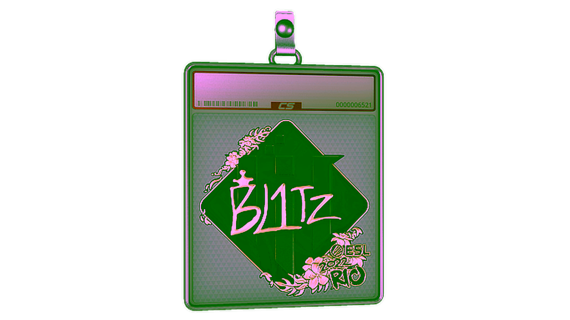 Display for Sticker Slab | bLitz (Gold) | Rio 2022
