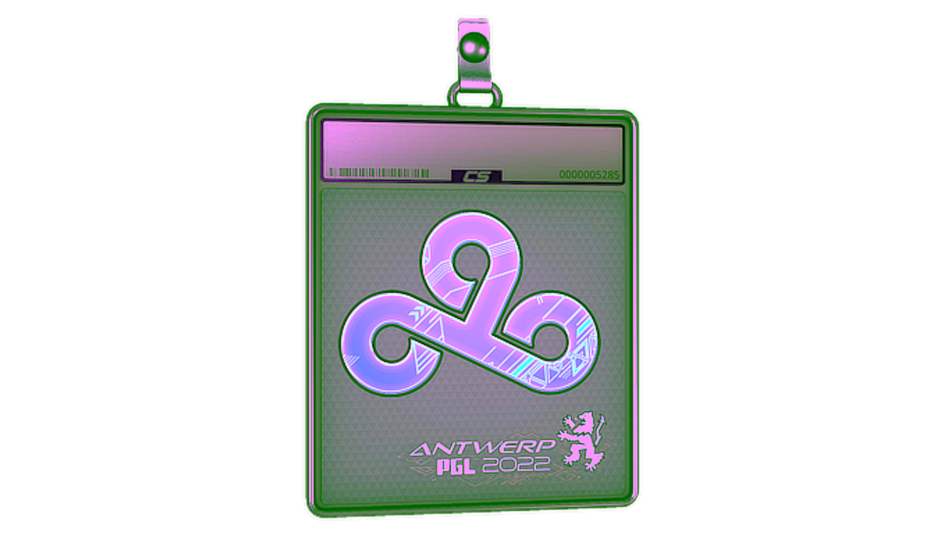 Sticker Slab | Cloud9 (Holo) | Antwerp 2022 için görüntü