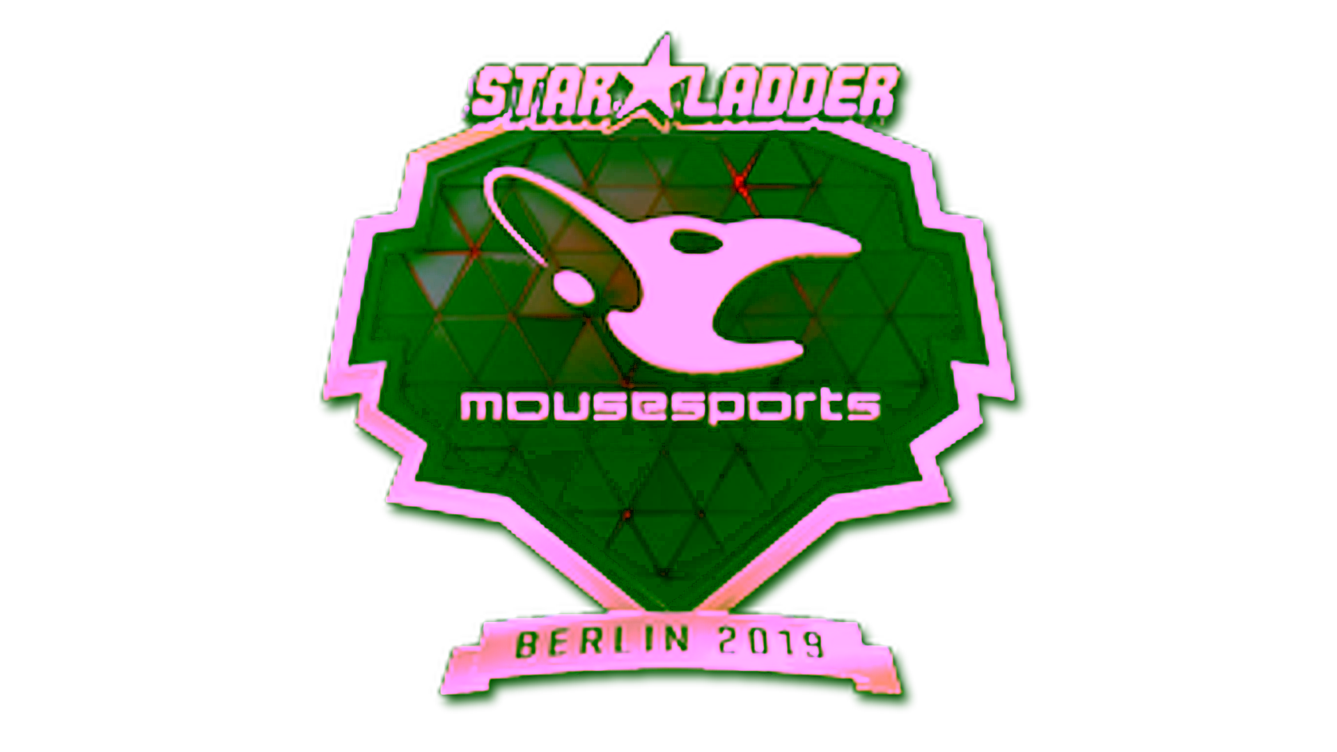Anzeige für Sticker | mousesports (Gold) | Berlin 2019
