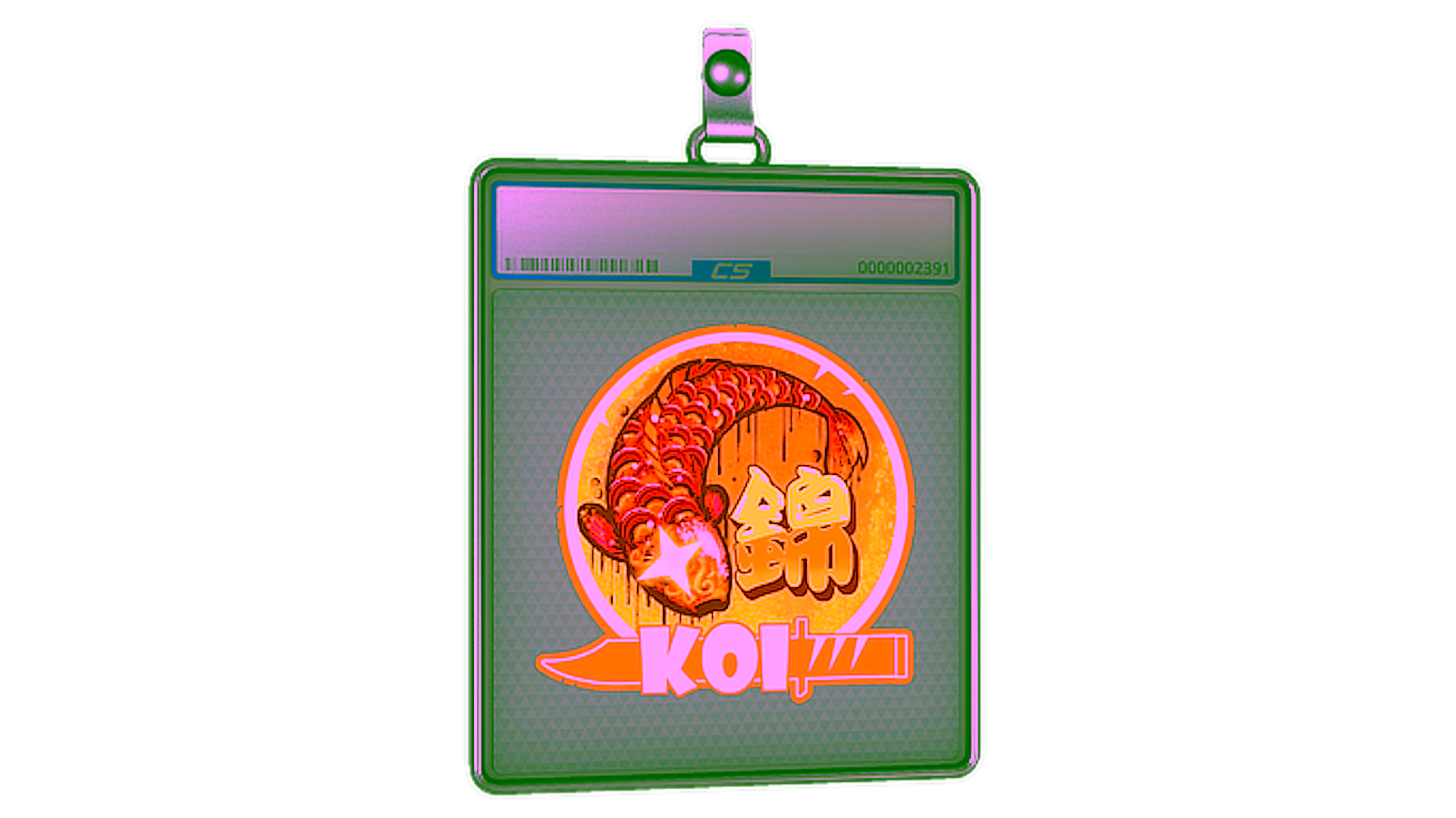 عرض لـ Sticker Slab | Fancy Koi