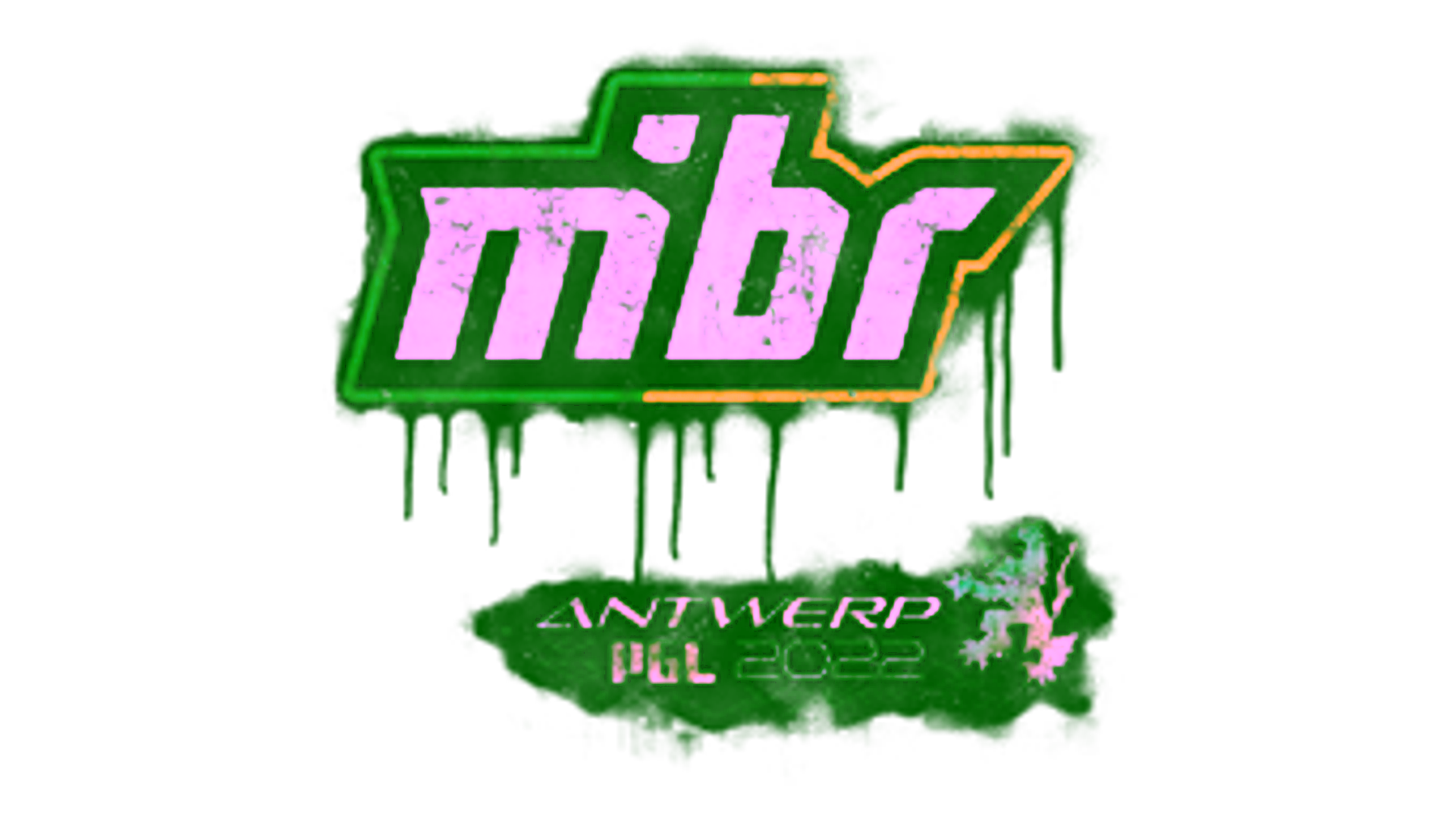 Display for Sealed Graffiti | MIBR | Antwerp 2022
