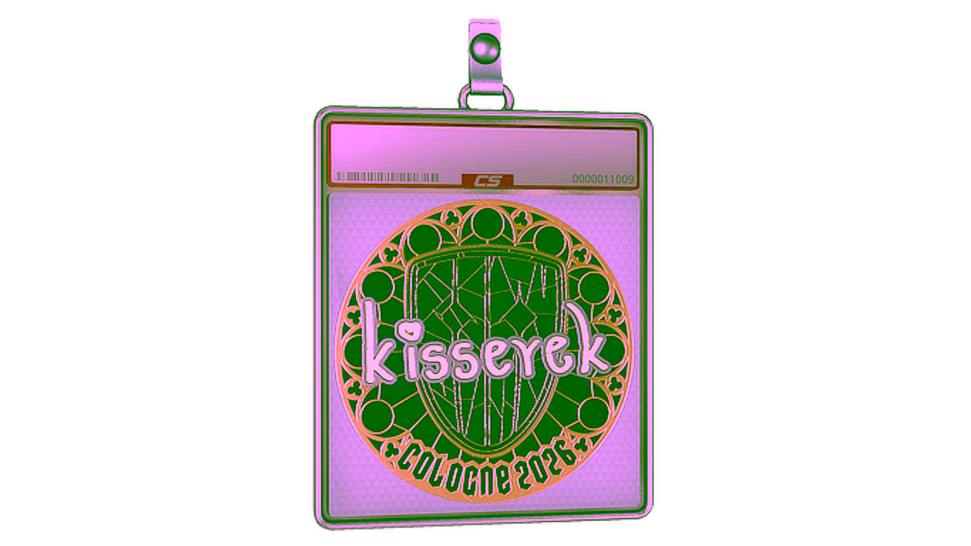 Display for Sticker Slab | kisserek (Gold) | Cologne 2026