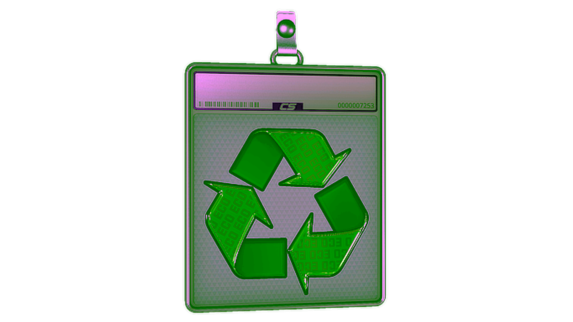 Display for Sticker Slab | On An Eco (Foil)