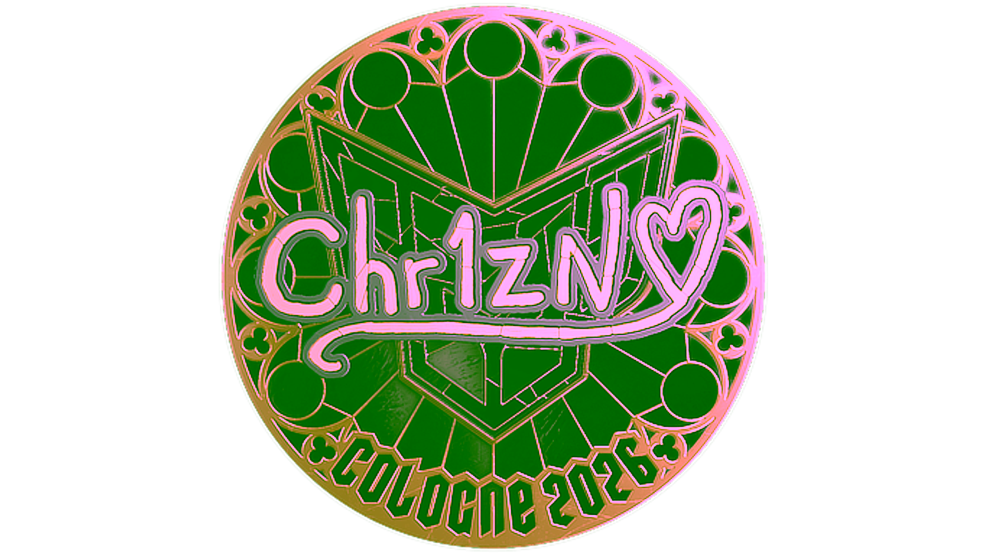 Дисплей для Sticker | Chr1zN (Gold) | Cologne 2026