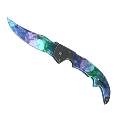 ★ StatTrak™ Falchion Knife | Gamma Doppler Phase 1 (Factory New)