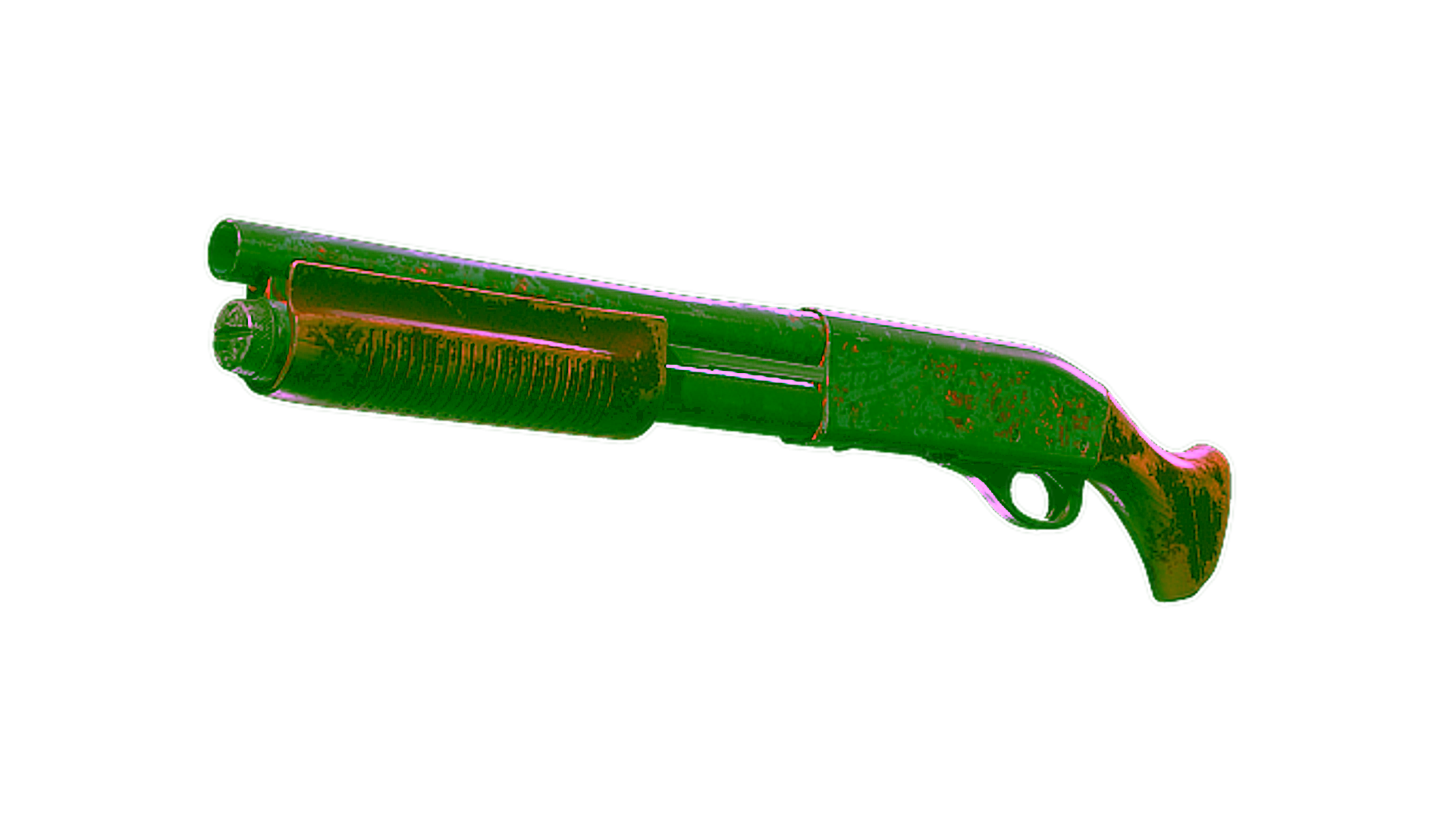 Display for Souvenir Sawed-Off | Crimson Batik (Battle-Scarred)
