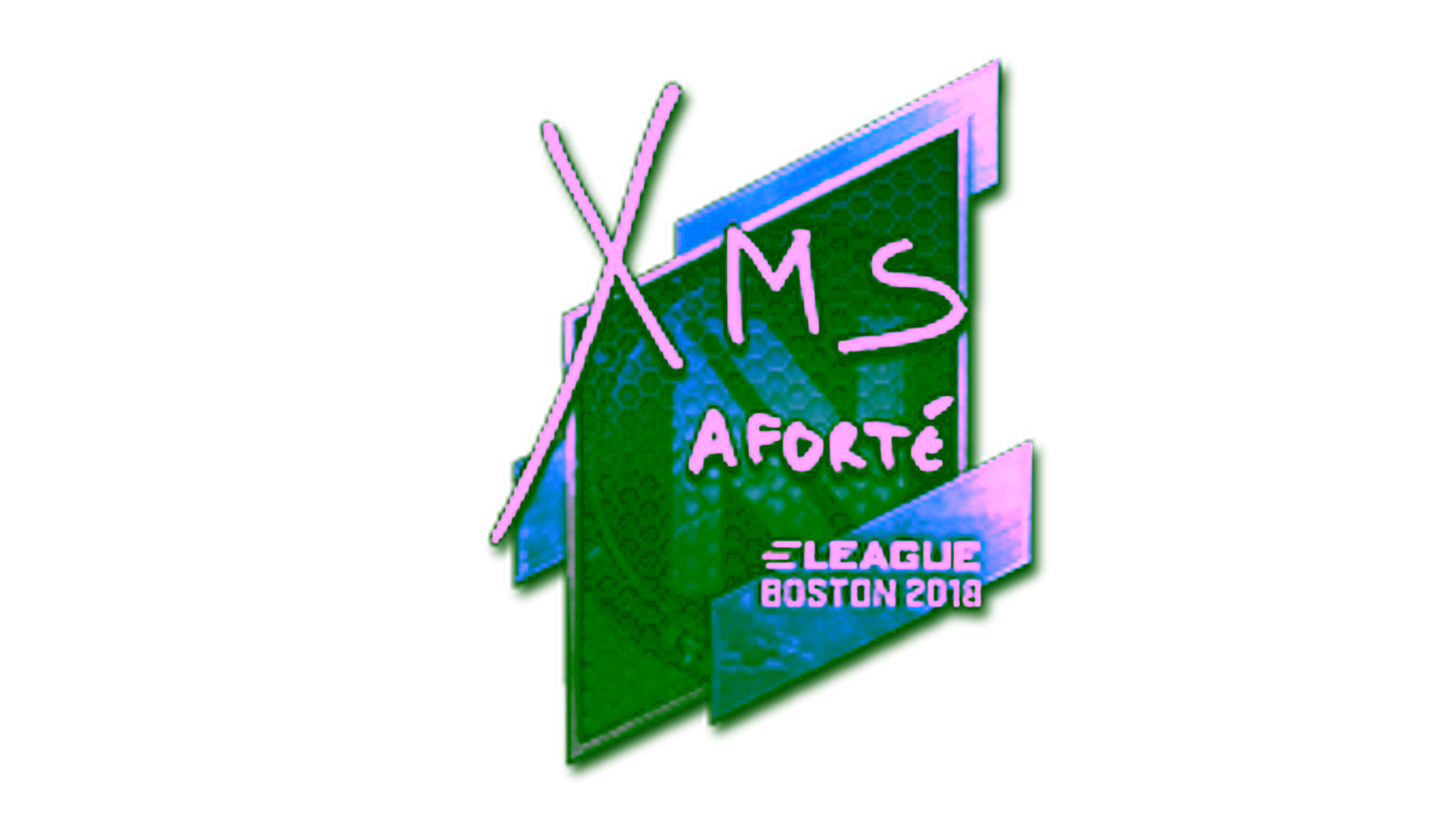عرض لـ Sticker | xms (Foil) | Boston 2018