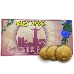 Rio 2022 Viewer Pass + 3 Souvenir Tokens
