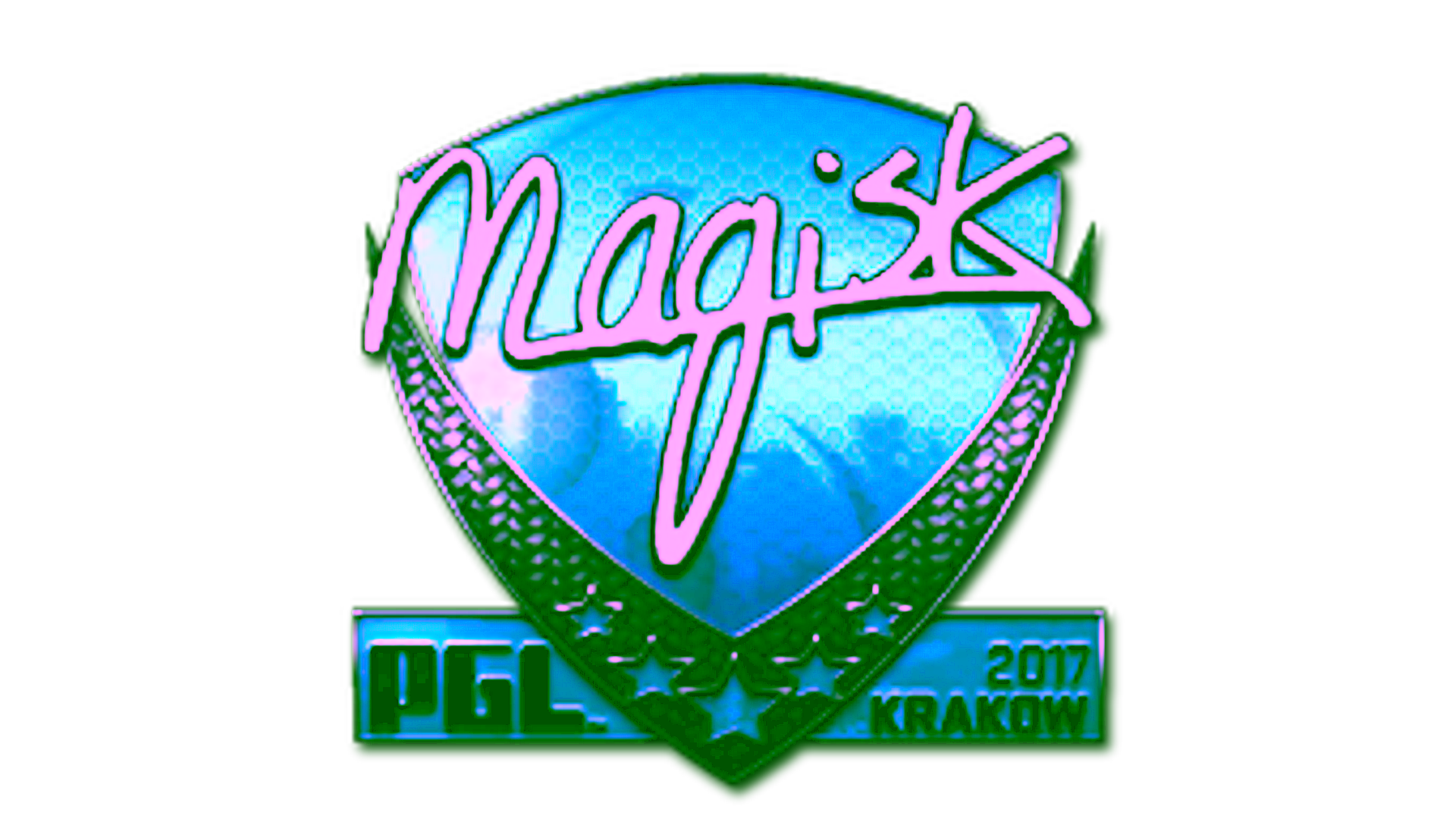 Anzeige für Sticker | Magisk (Foil) | Krakow 2017
