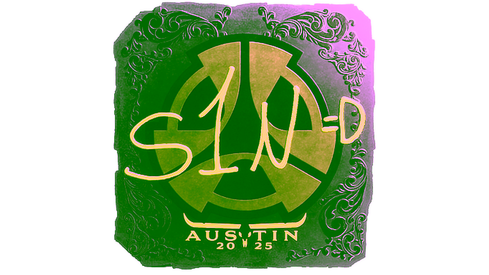 Display for Sticker | s1n (Foil) | Austin 2025