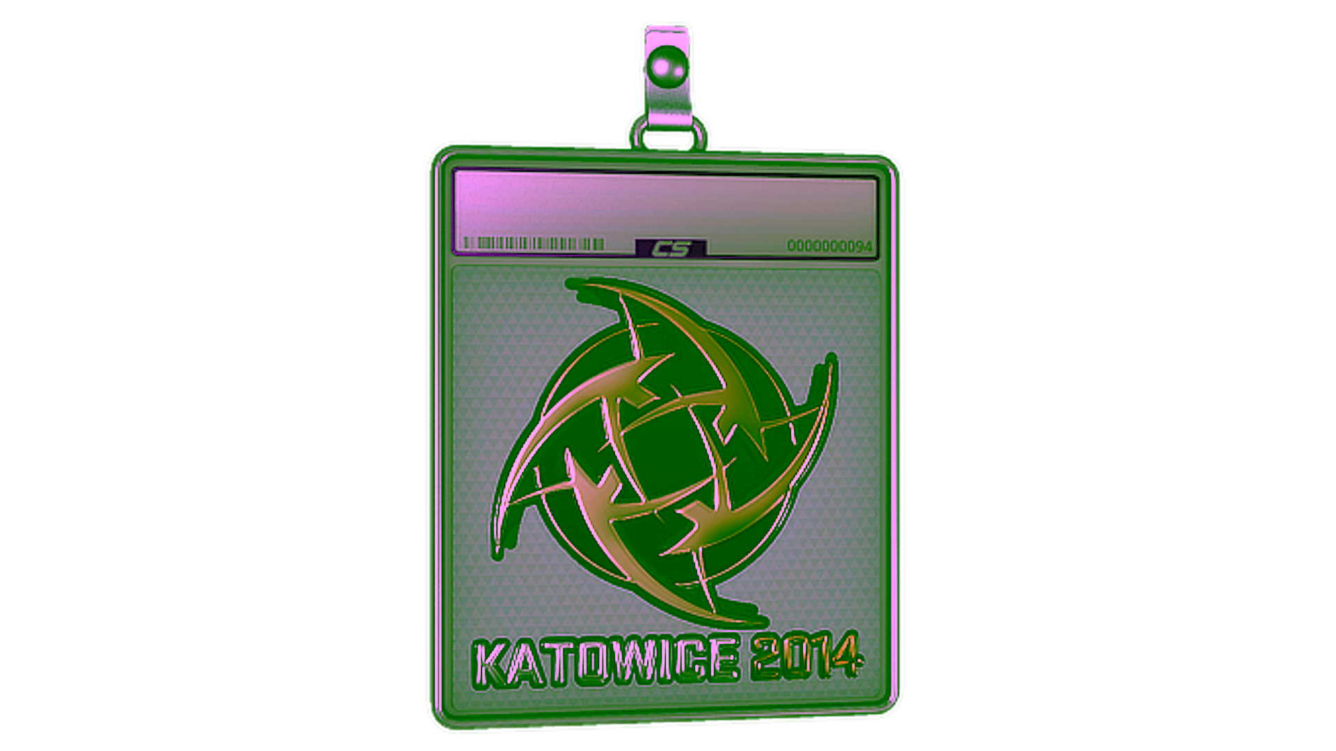 Display for Sticker Slab | Ninjas in Pyjamas (Foil) | Katowice 2014