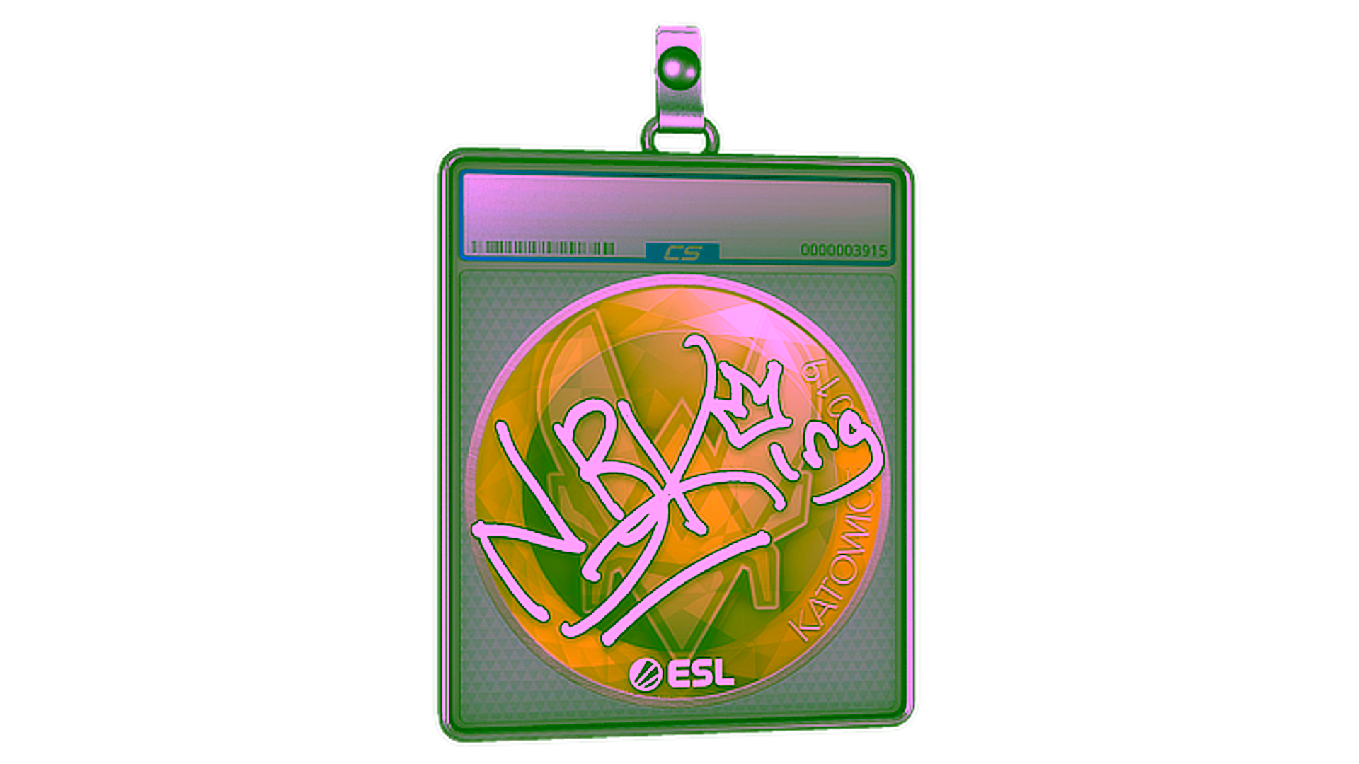Affichage pour Sticker Slab | NBK- | Katowice 2019